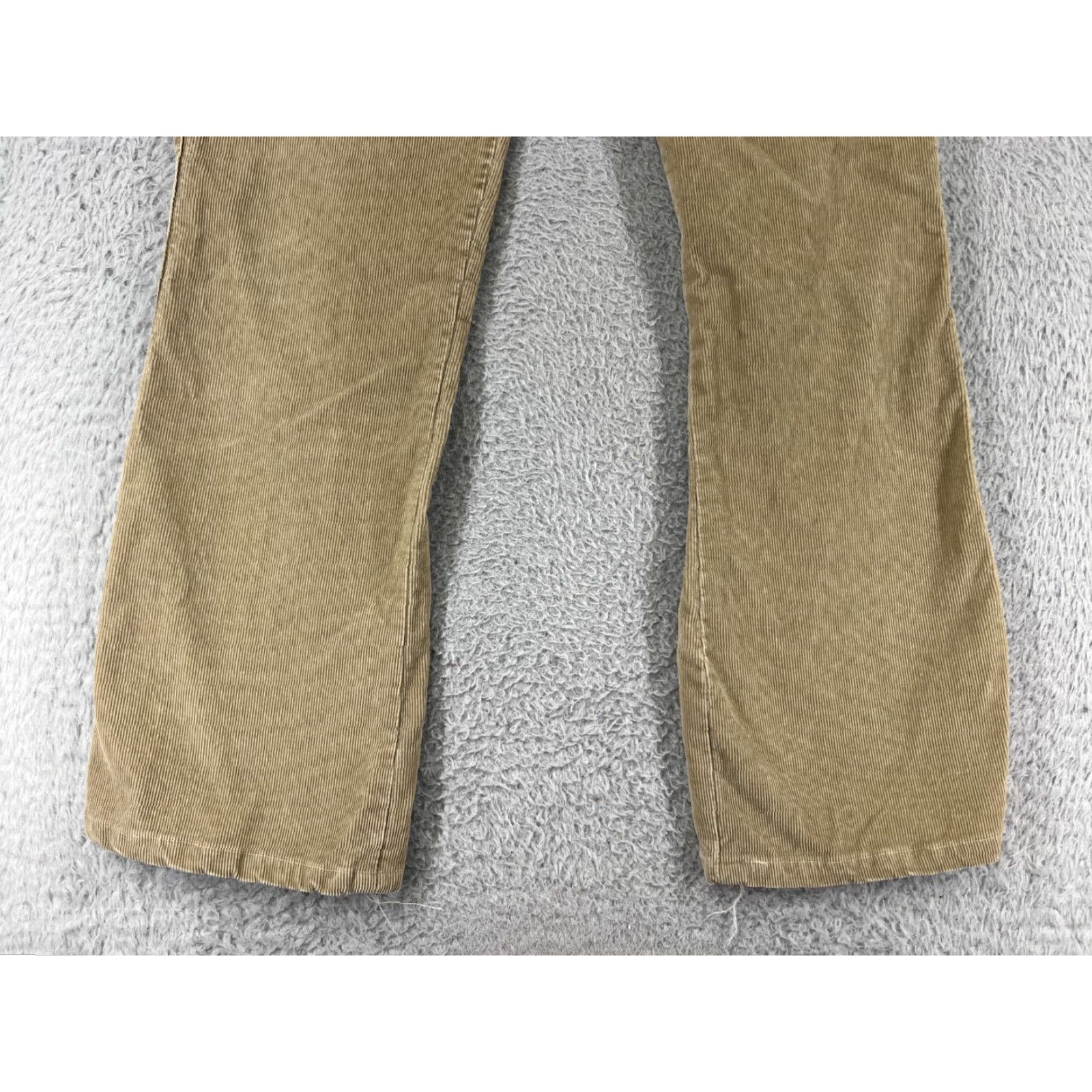 Tommy Hilfiger Tommy Hilfiger Pants Womens Regular 11 Beige Corduroy Embroidered Cotton Blend Bootcut Size 32" / US 10 / IT 46 - 5 Thumbnail