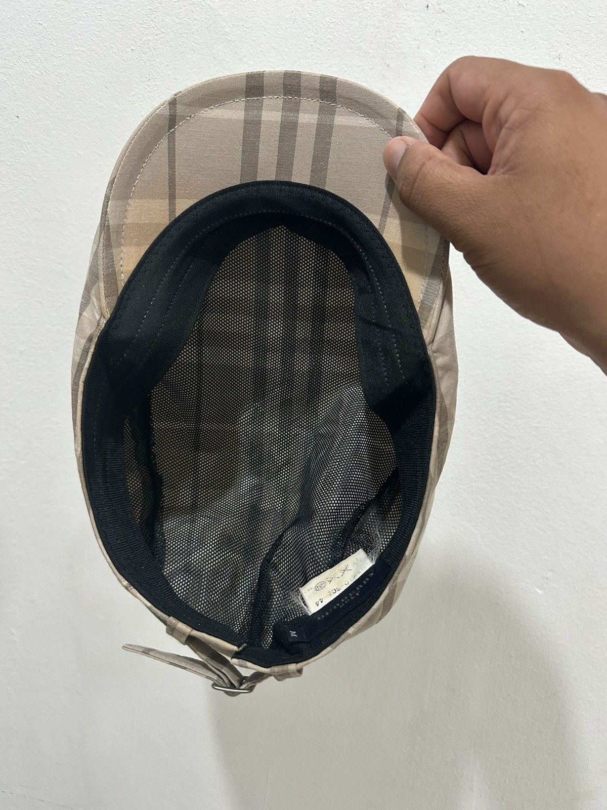 Burberry Burberry Nova Check Flat Hat Size ONE SIZE - 5 Thumbnail