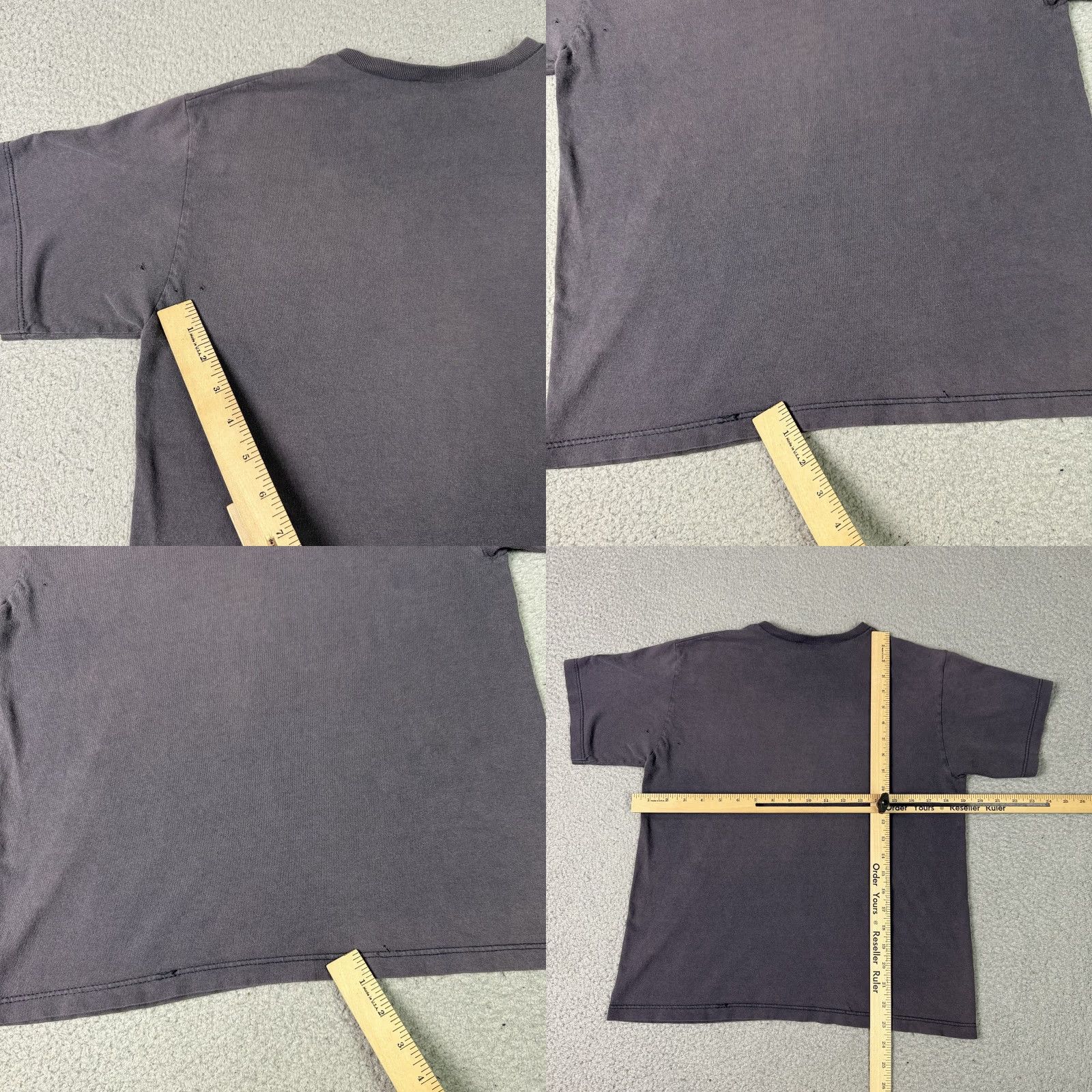 Adidas VINTAGE Adidas T Shirt Adult M Gray Faded Logo Spellout USA Distressed 90s Shirt Mens T-Shirt Size US M / EU 48-50 / 2 - 8 Thumbnail