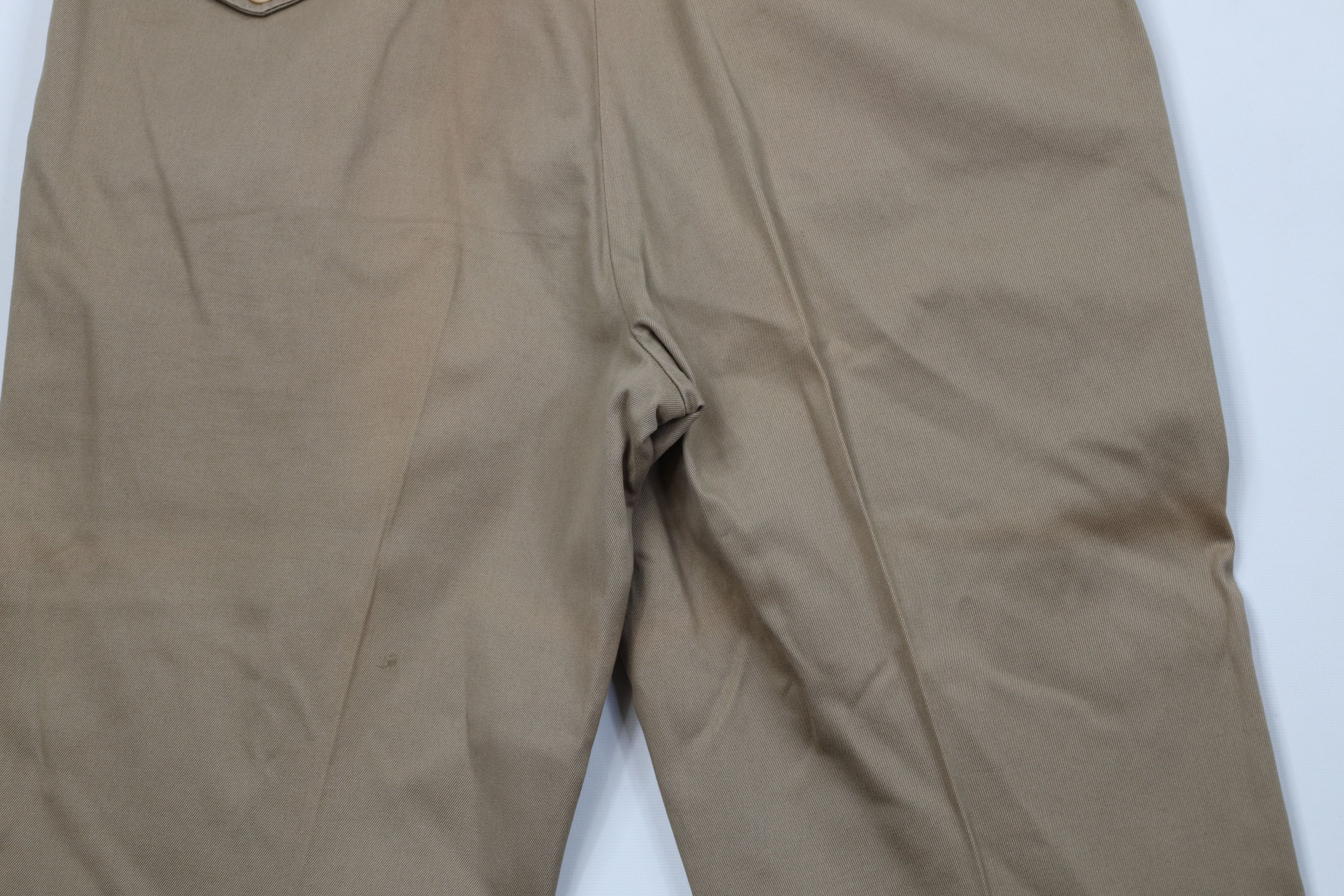Lands' End Vintage 70s Lands End Heavy Wide Leg Chino Pants Cotton USA Size US 36 / EU 52 - 13 Thumbnail