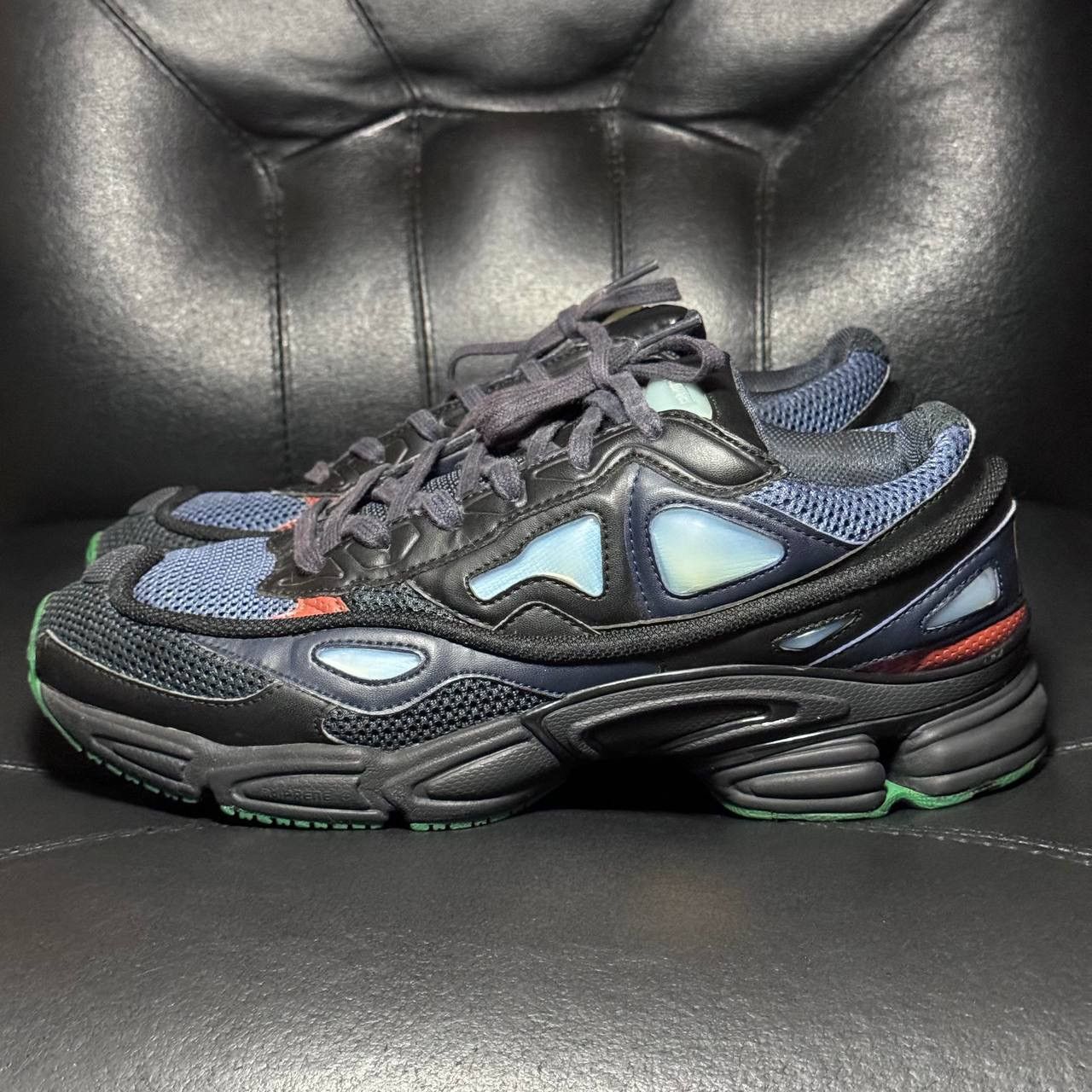 Adidas × Raf Simons 8,5us Adidas Raf Simons Ozweego Night Marine Size US 8.5 / EU 41-42 - 3 Thumbnail