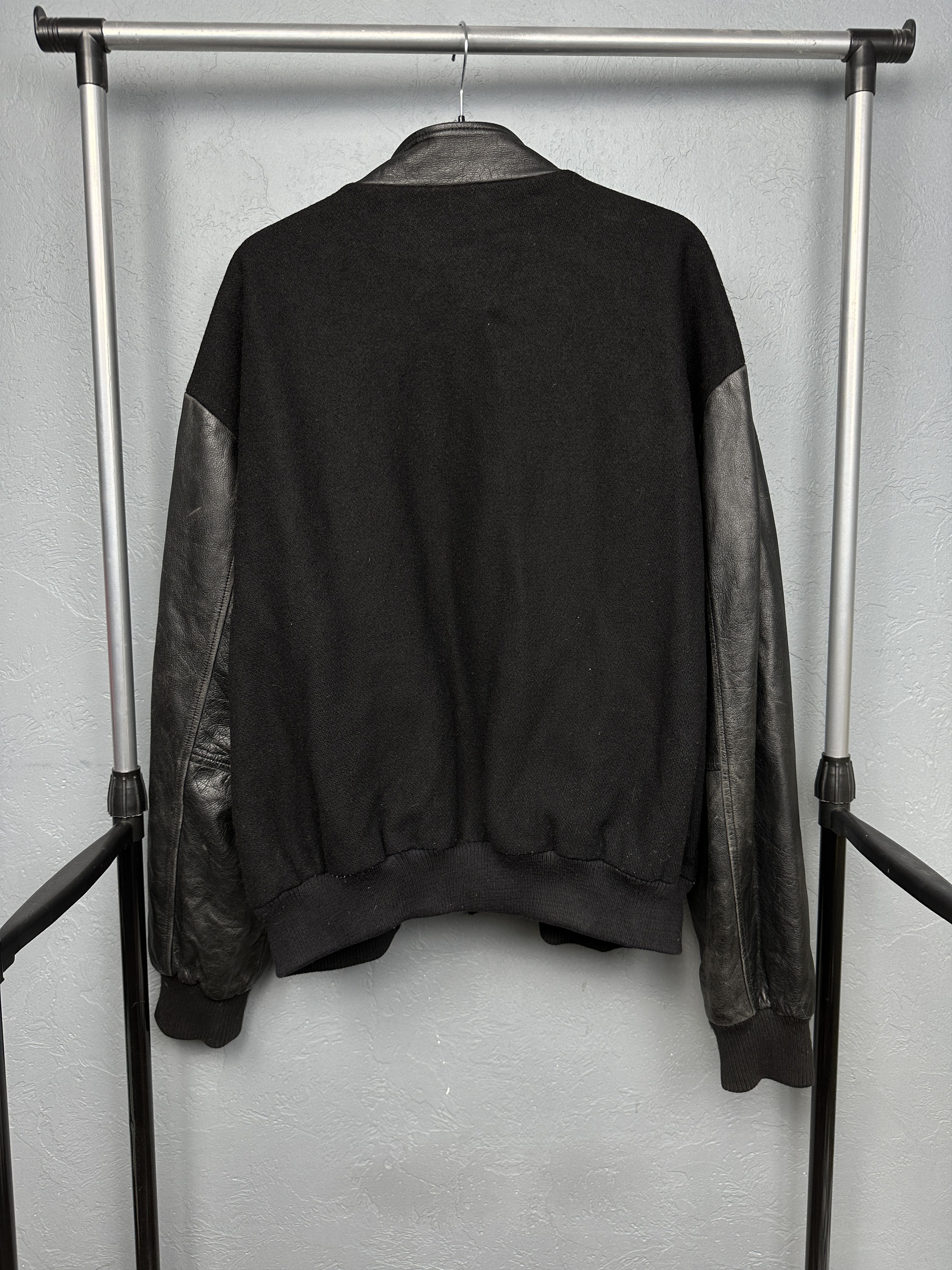 Vintage Kobe 90s Vintage Mens Wool Leather Varsity Jacket NHL Size US XXL / EU 58 / 5 - 6 Thumbnail