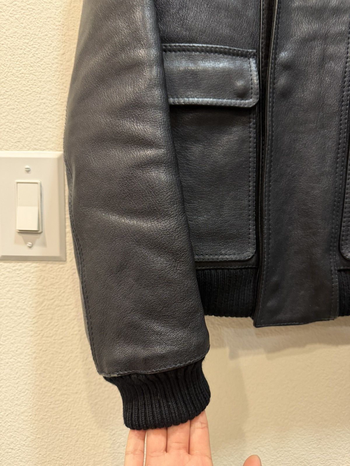 Dior AW07 Navigate Leather Bomber Jacket 46 Size US M / EU 48-50 / 2 - 7 Thumbnail