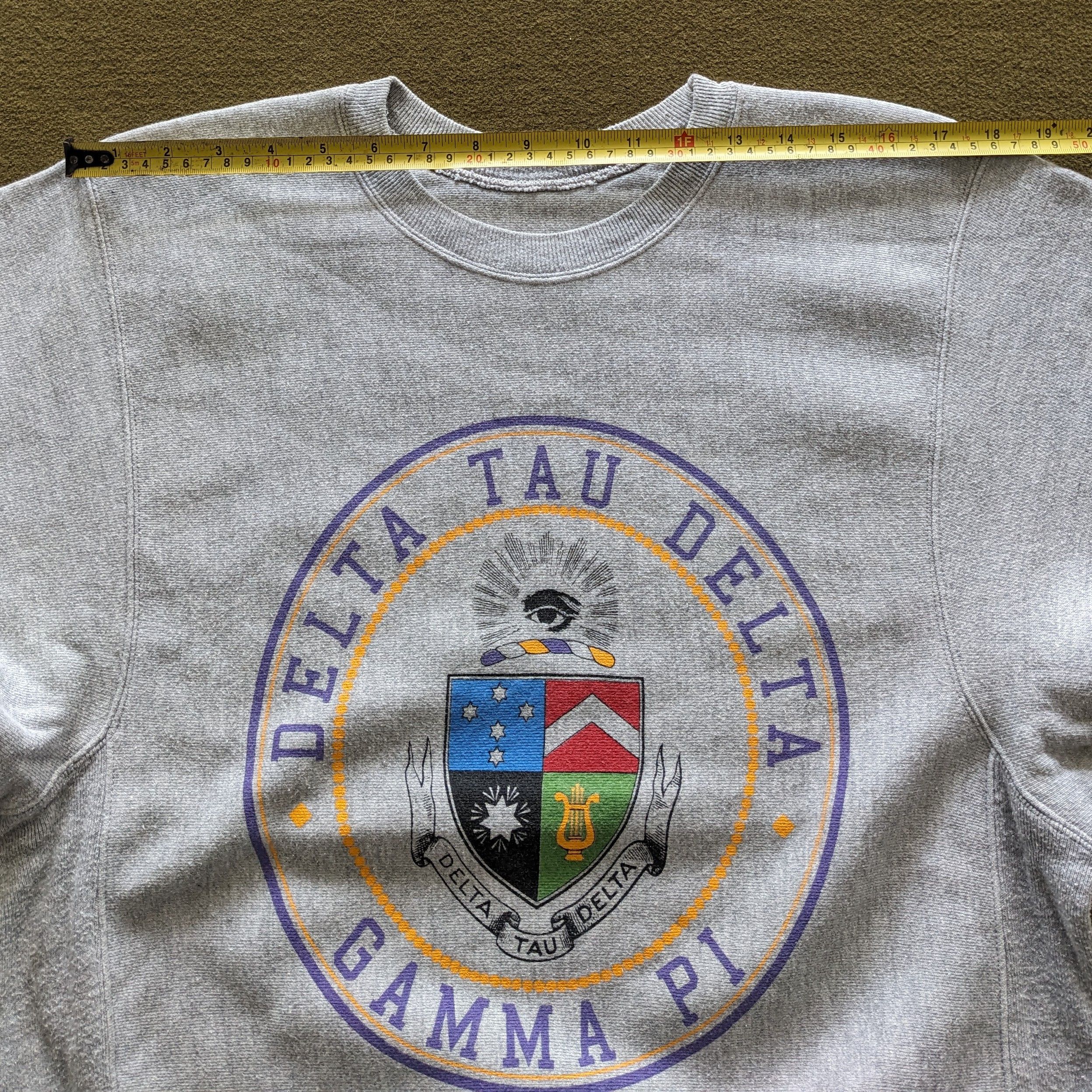 Champion Vintage Delta Au Delta Gamma Pi CHAMPION Sweatshirt Size US L / EU 52-54 / 3 - 5 Thumbnail