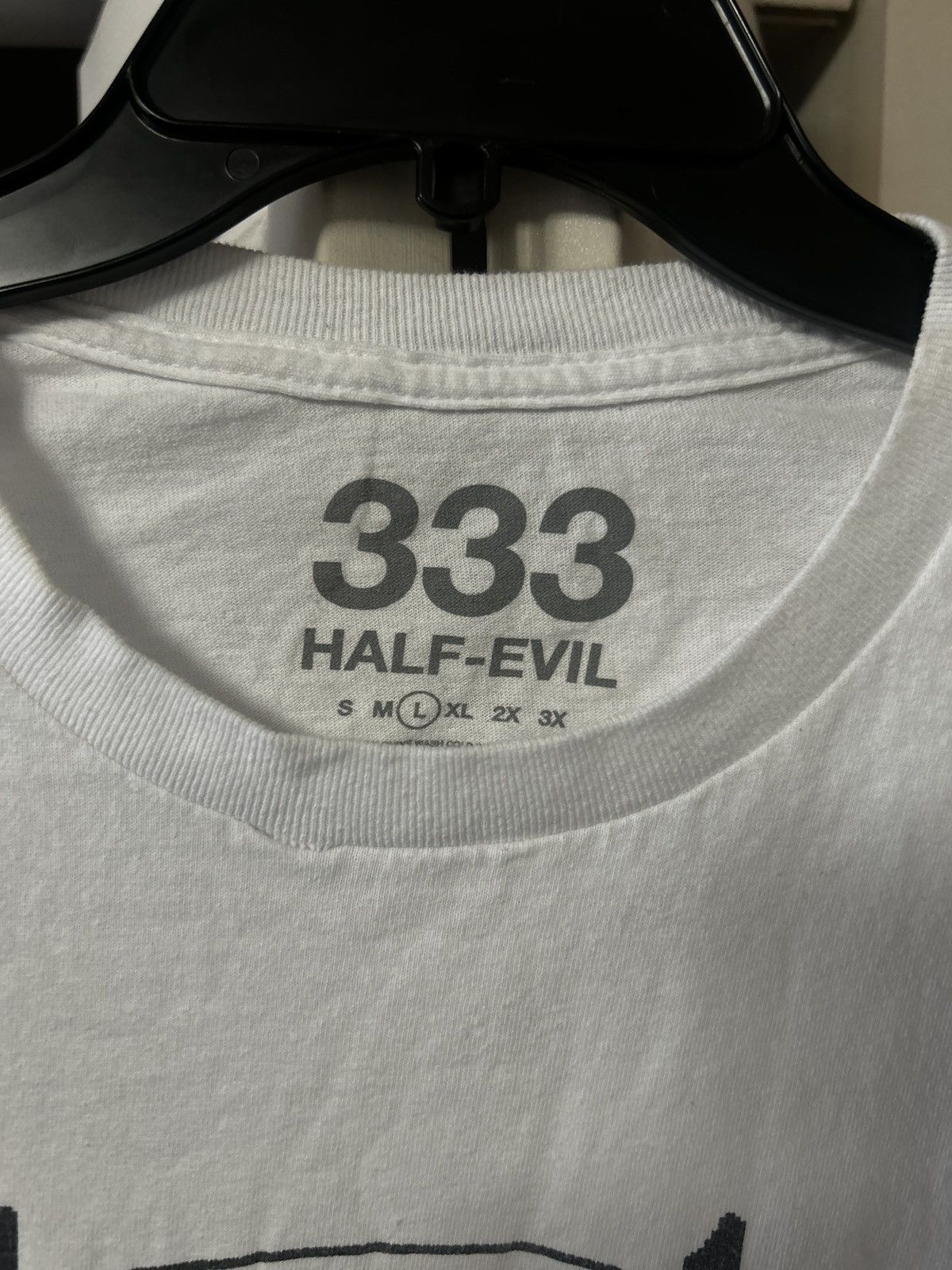 Half Evil HALF EVIL ‘333’ TEE Size US L / EU 52-54 / 3 - 2 Thumbnail