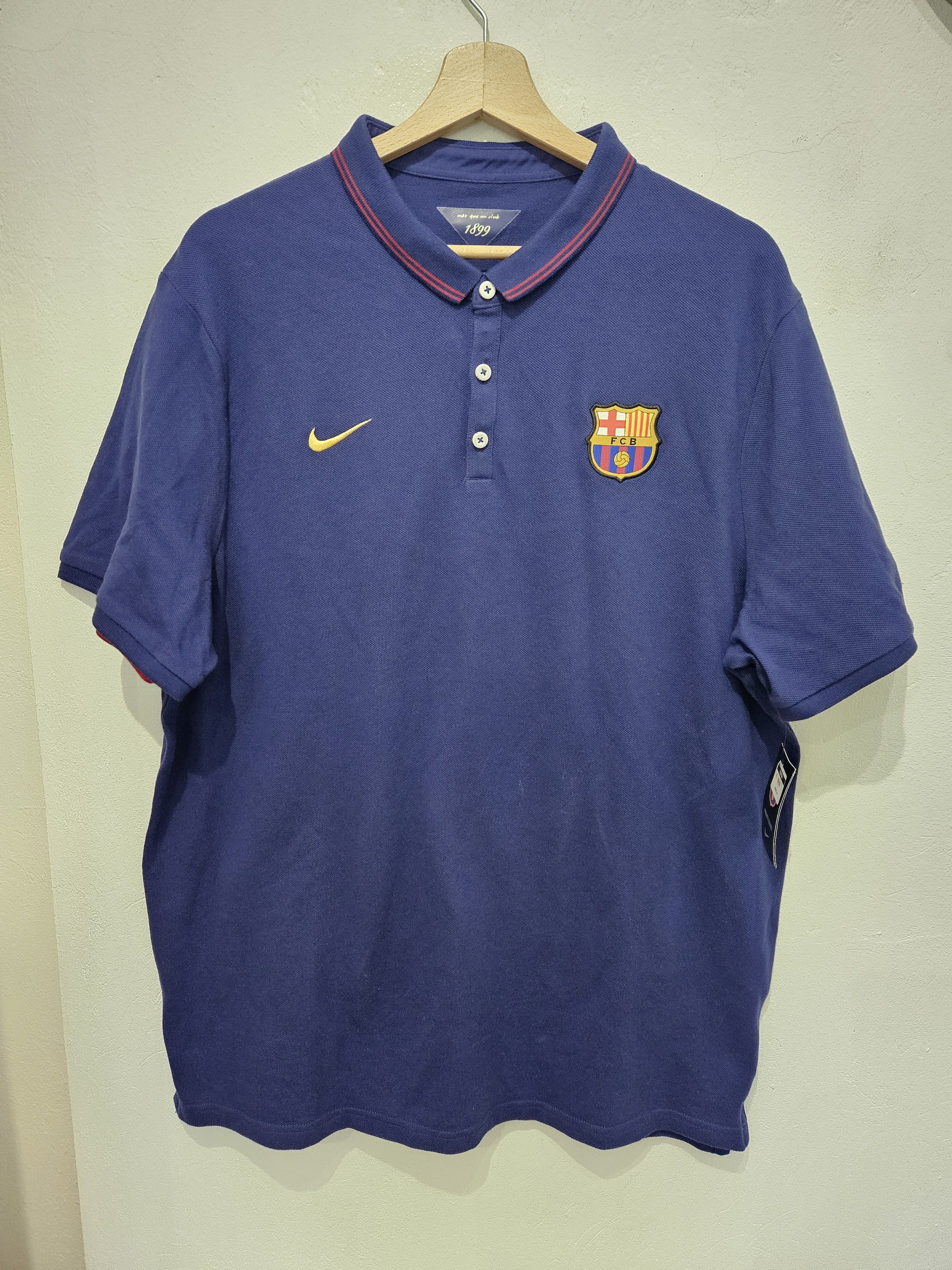 Nike × Vintage Vintage Nike FC Barcelona 1899 1999 Polo