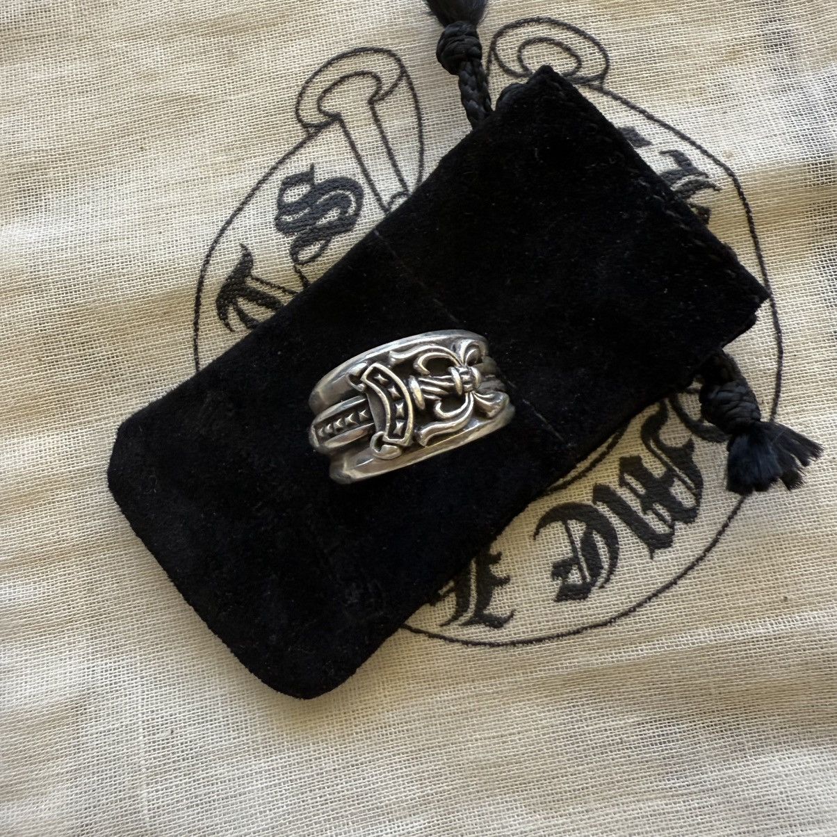 Chrome hearts classic ring with dagger main image 1