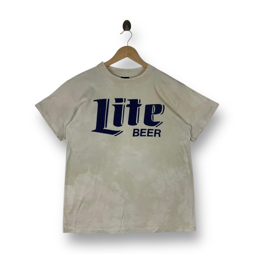 Other Vintage 90s Miller Lite Beer Graphic Tee Size US M / EU 48-50 / 2 - 1 Thumbnail
