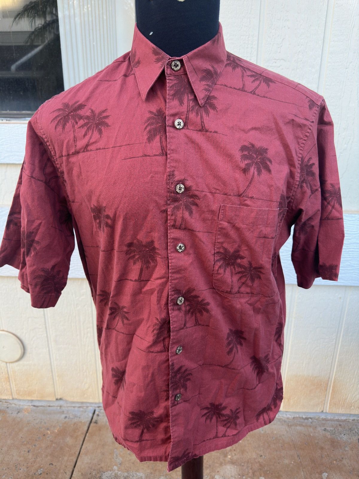 Reyn Spooner Reyn Spooner Red Hawaiian Shirt Full Button Men's Small Size US S / EU 44-46 / 1 - 1 Thumbnail