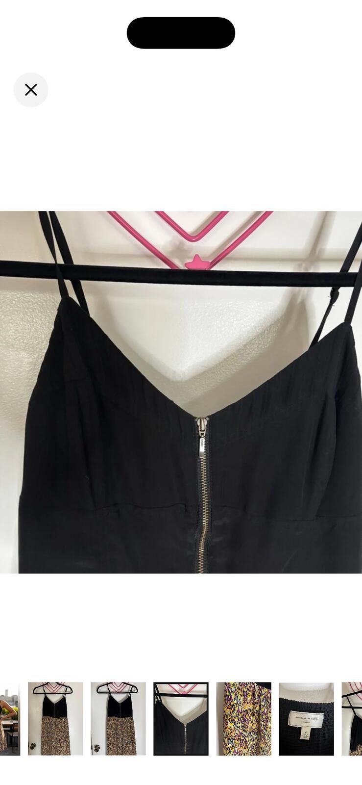 Other (ANTHROPOLOGIE) MOULINETTE SOEURS | Spaghetti Strap Dress Size S / US 4 / IT 40 - 4 Thumbnail