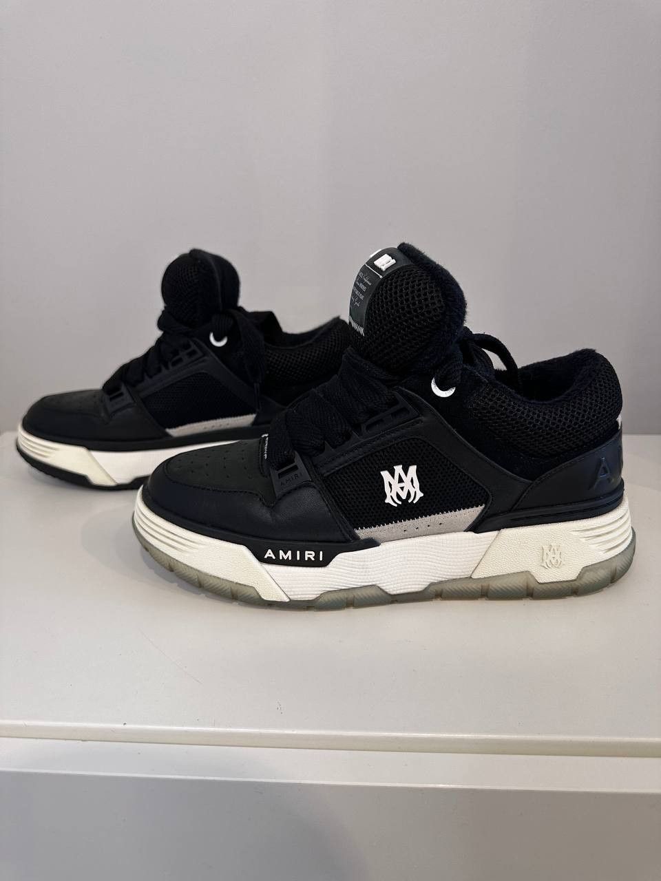 image of Amiri Ma-1 Sneakers in Black, Men's (Size 8)