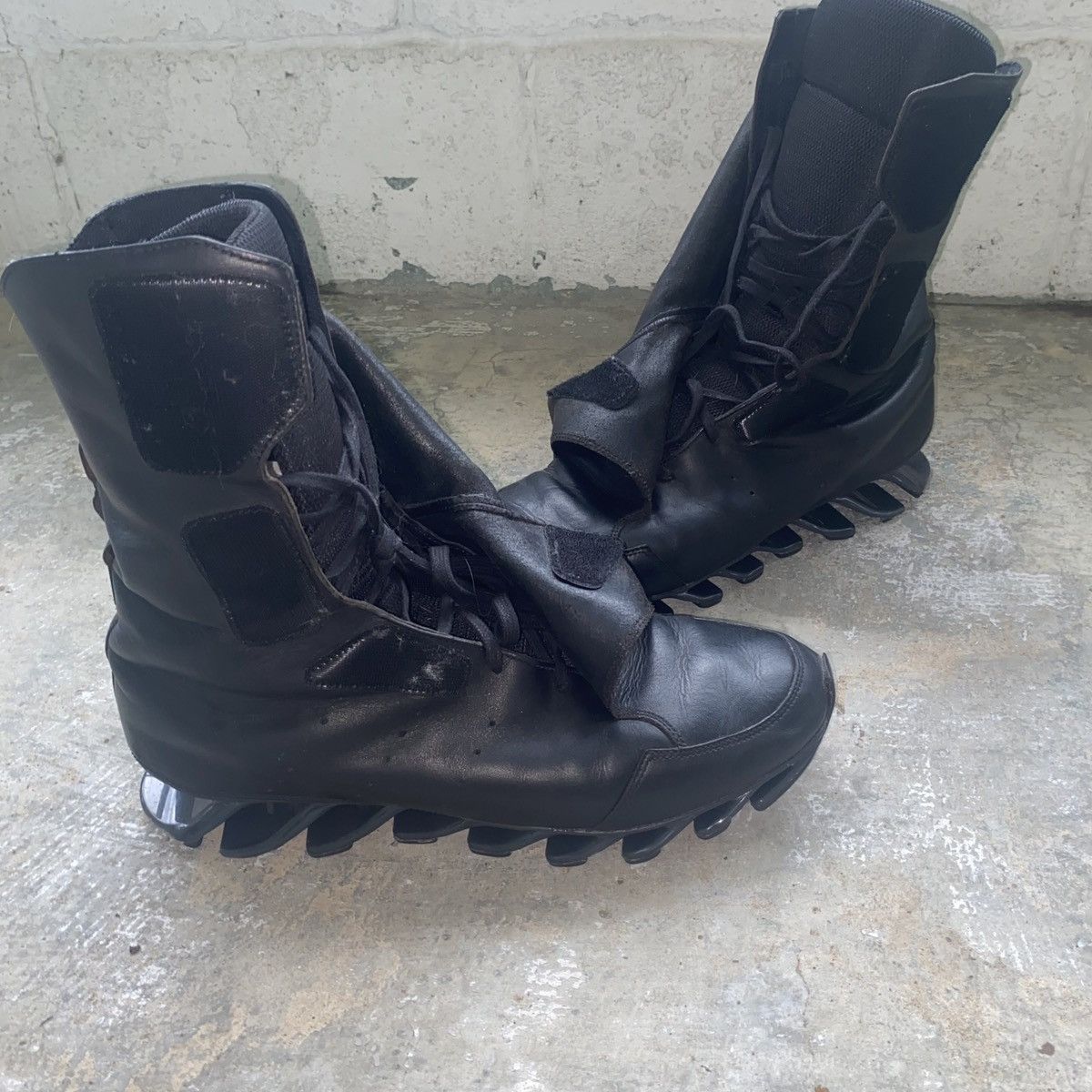 Adidas × Rick Owens Rick Owens x Adidas Sping Blade High Top Size US 11.5 / EU 44-45 - 5 Thumbnail
