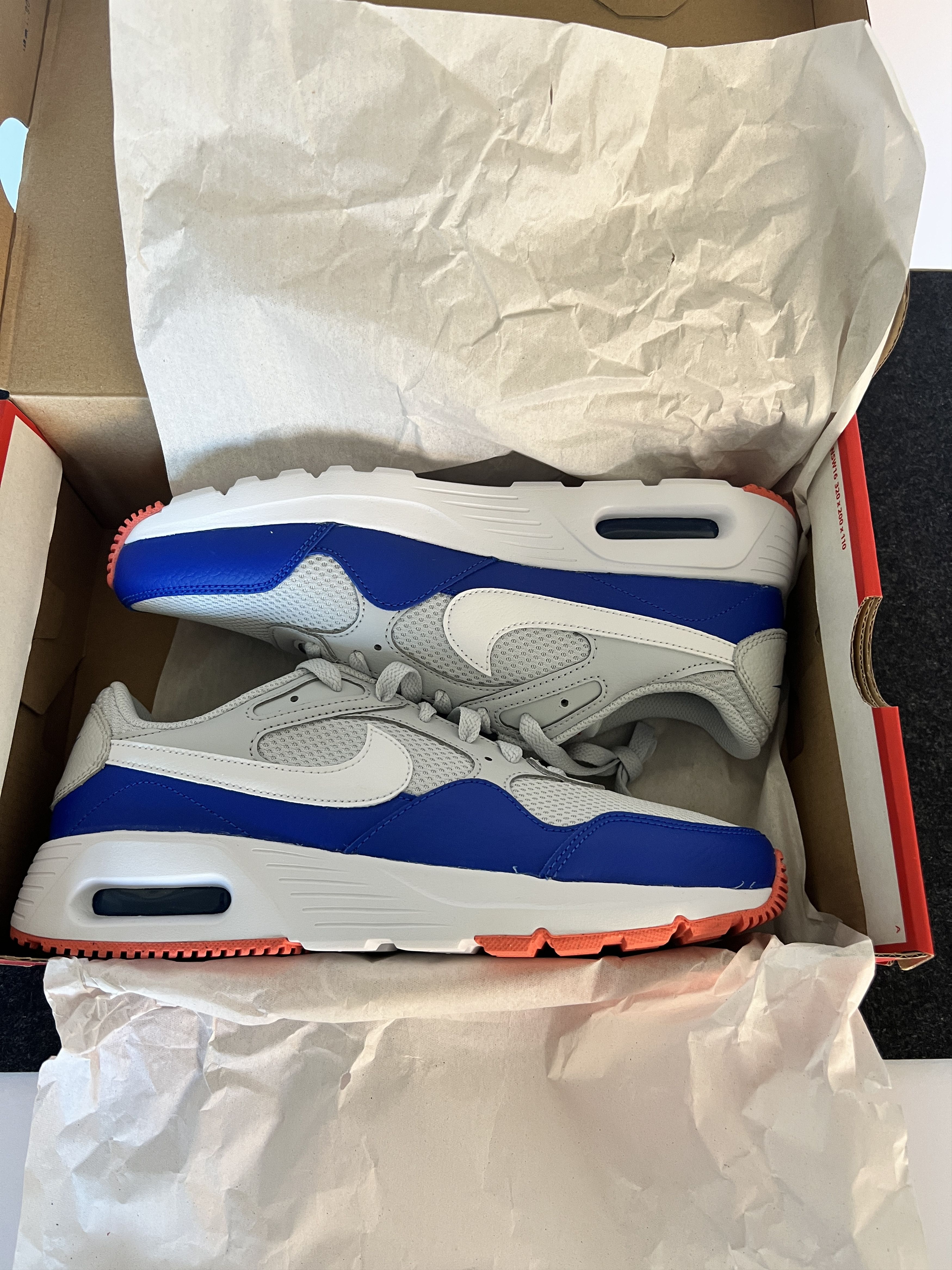 Nike Nike Men's Air Max SC Pure Platinum / Racer Blue Size 8 US Size US 8 / EU 41 - 2 Thumbnail