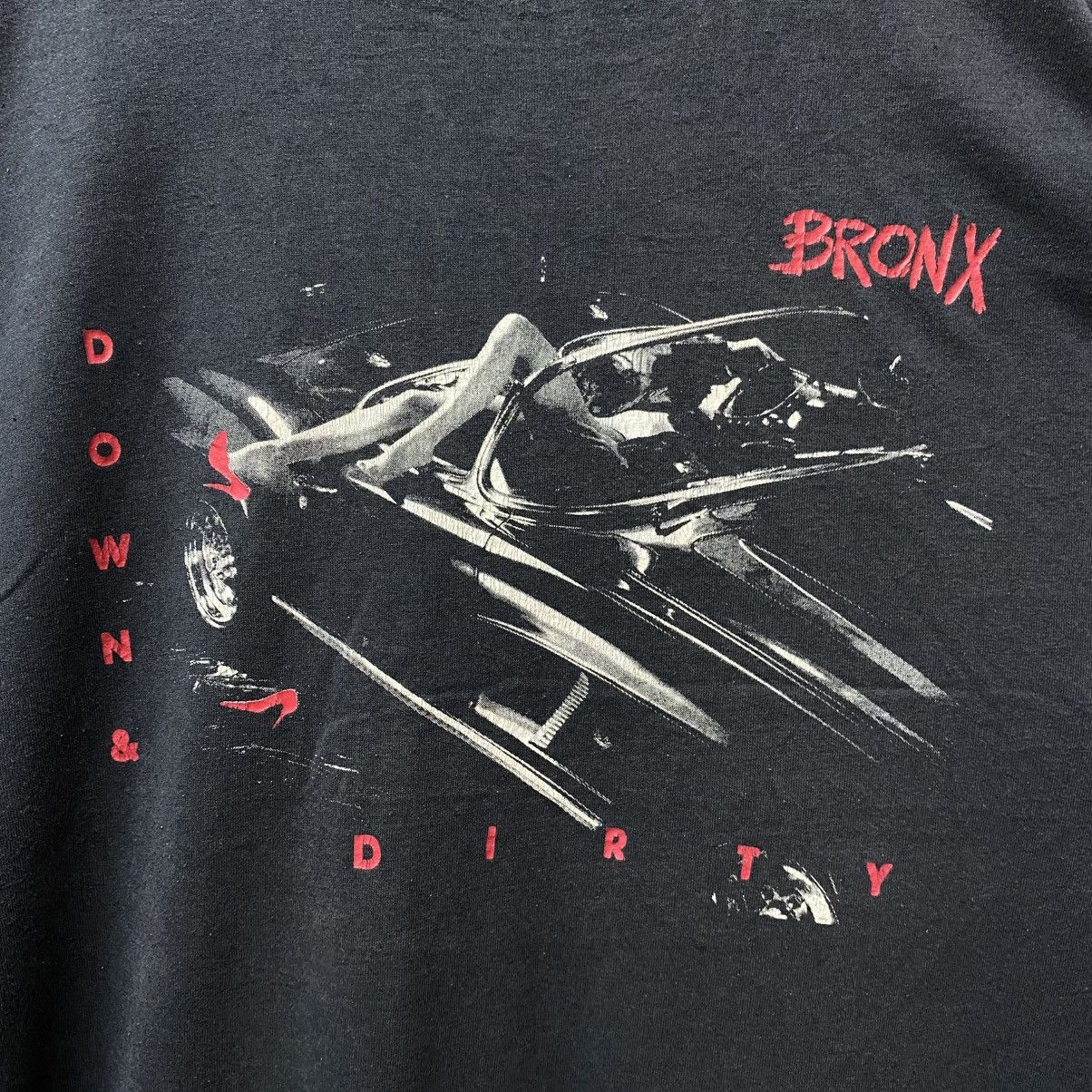 Band Tees Vintage 90s BRONX Down & Dirty Band Tee Size US L / EU 52-54 / 3 - 3 Thumbnail