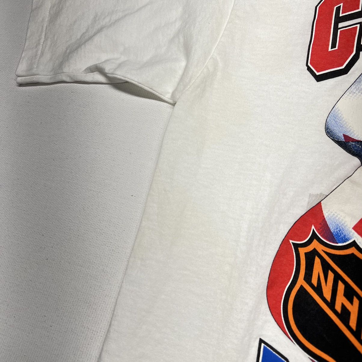 NHL × Starter × Vintage VTG NY Rangers Tee Shirt White Stanley Cup Champions NHL 90s Size US XL / EU 56 / 4 - 12 Thumbnail
