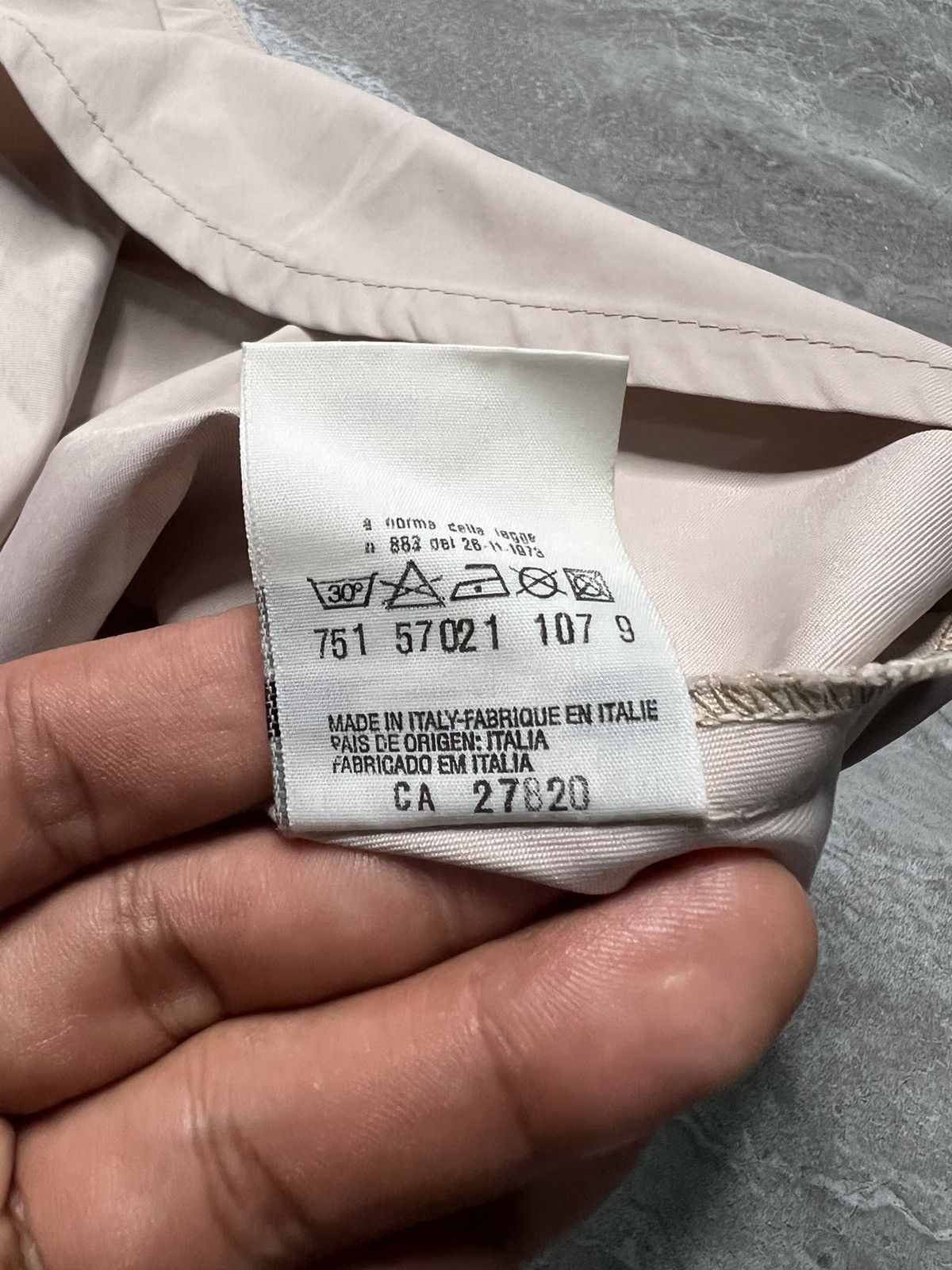 Helmut lang 1996 Metal Logo Mesh Top