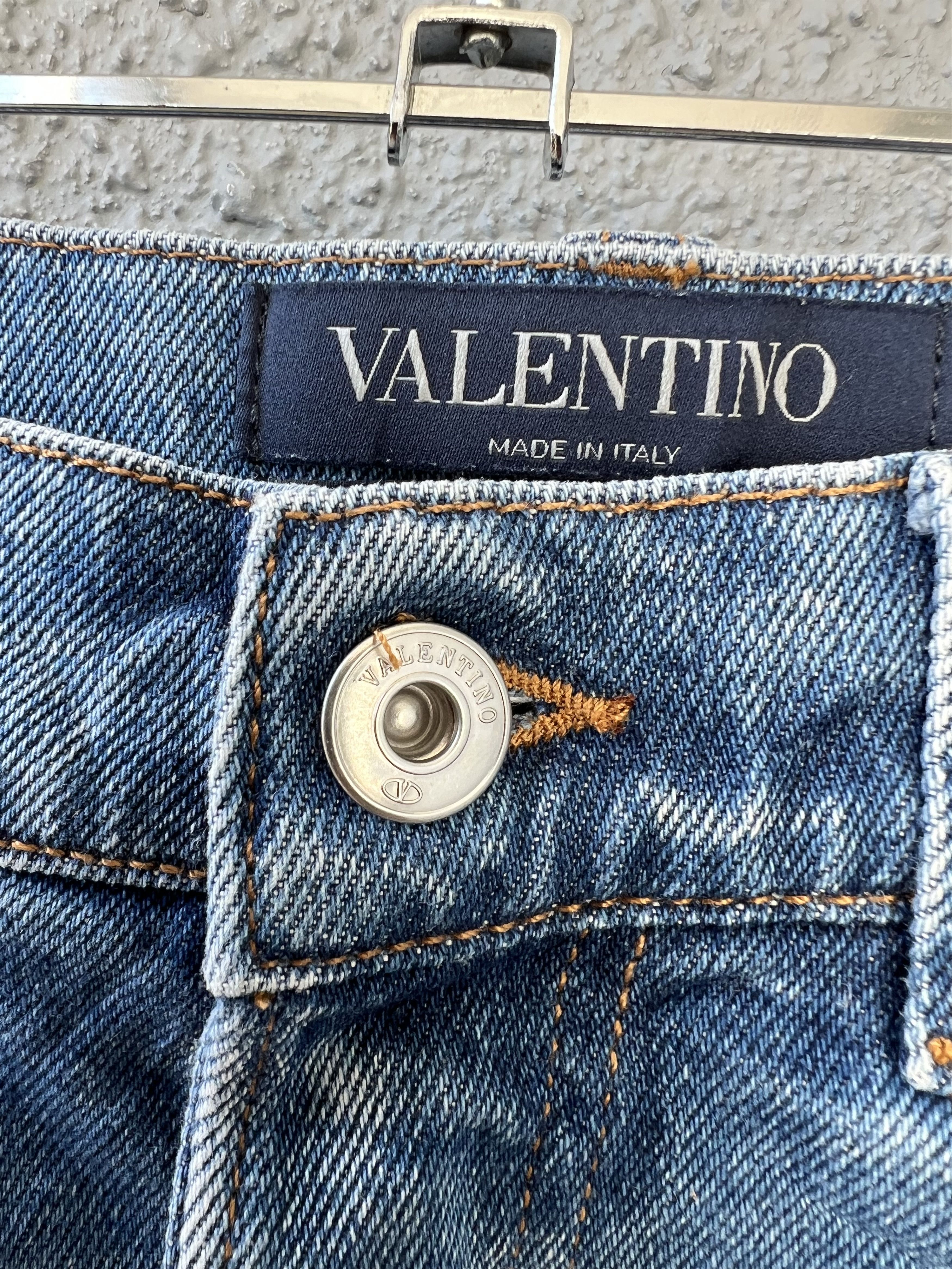 Valentino Valentino Denim Jeans VLNTN 29 Size US 29 - 3 Thumbnail