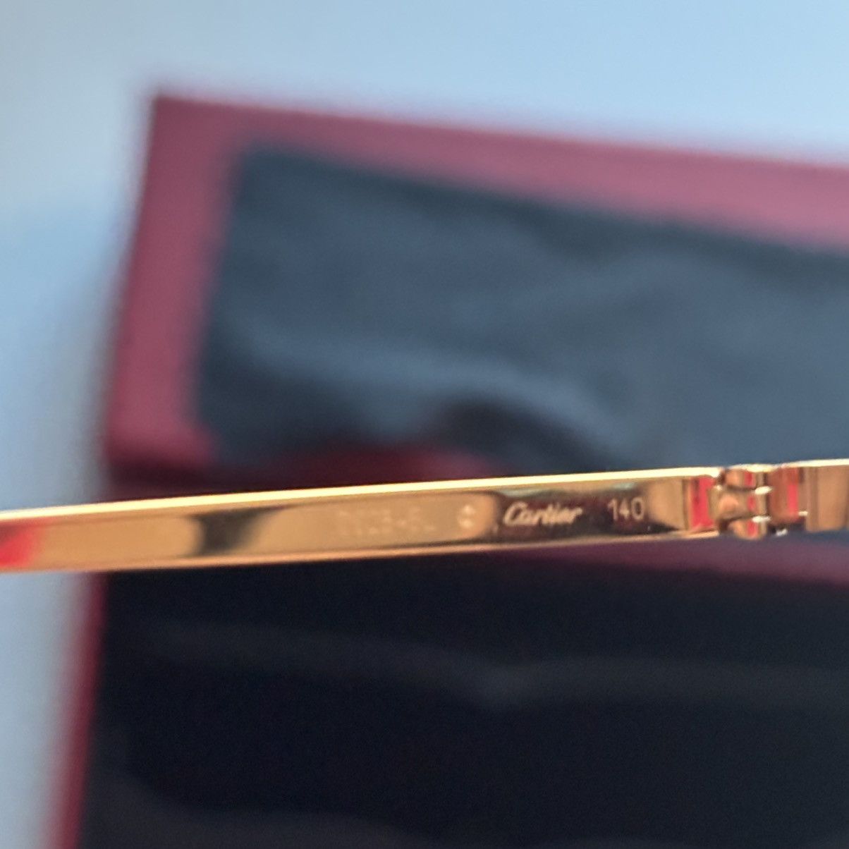 Cartier Cartier 52mm Eyeglass Frames Size ONE SIZE - 4 Thumbnail