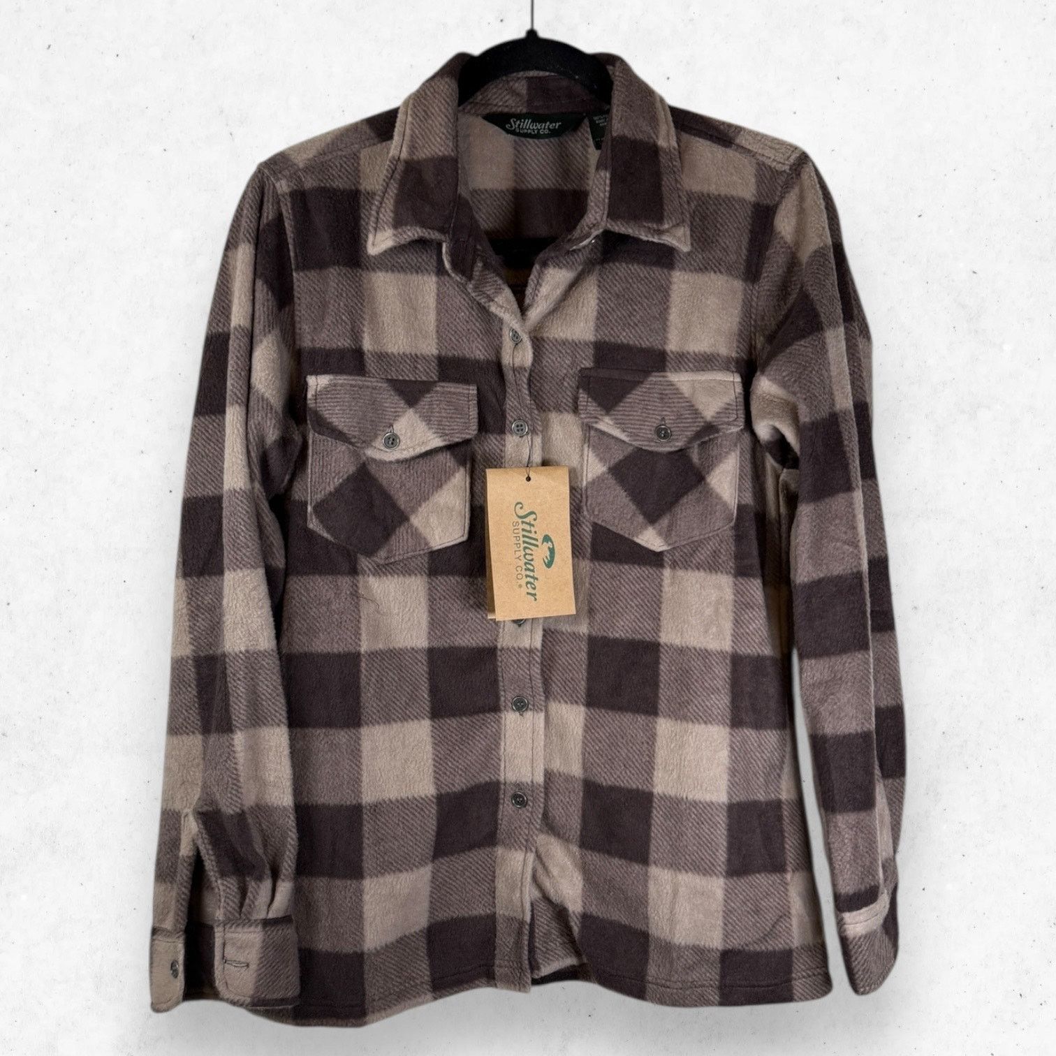 Other Stillwater Supply Co. Women's S LTMauve Color Fleece Shirt Size S / US 4 / IT 40 - 1 Thumbnail