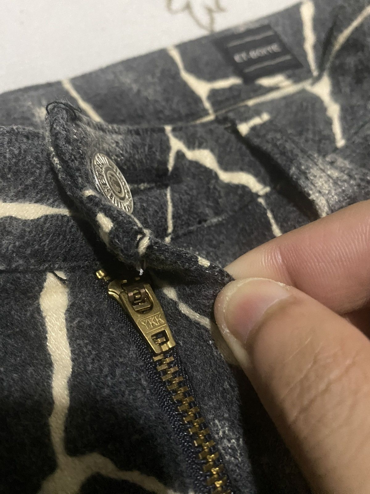 If Six Was Nine × Japanese Brand × Jean Paul Gaultier Vtg Japanese Brand ET Boite Abstract Giraffe Printed Casual Size US 28 / EU 44 - 6 Thumbnail
