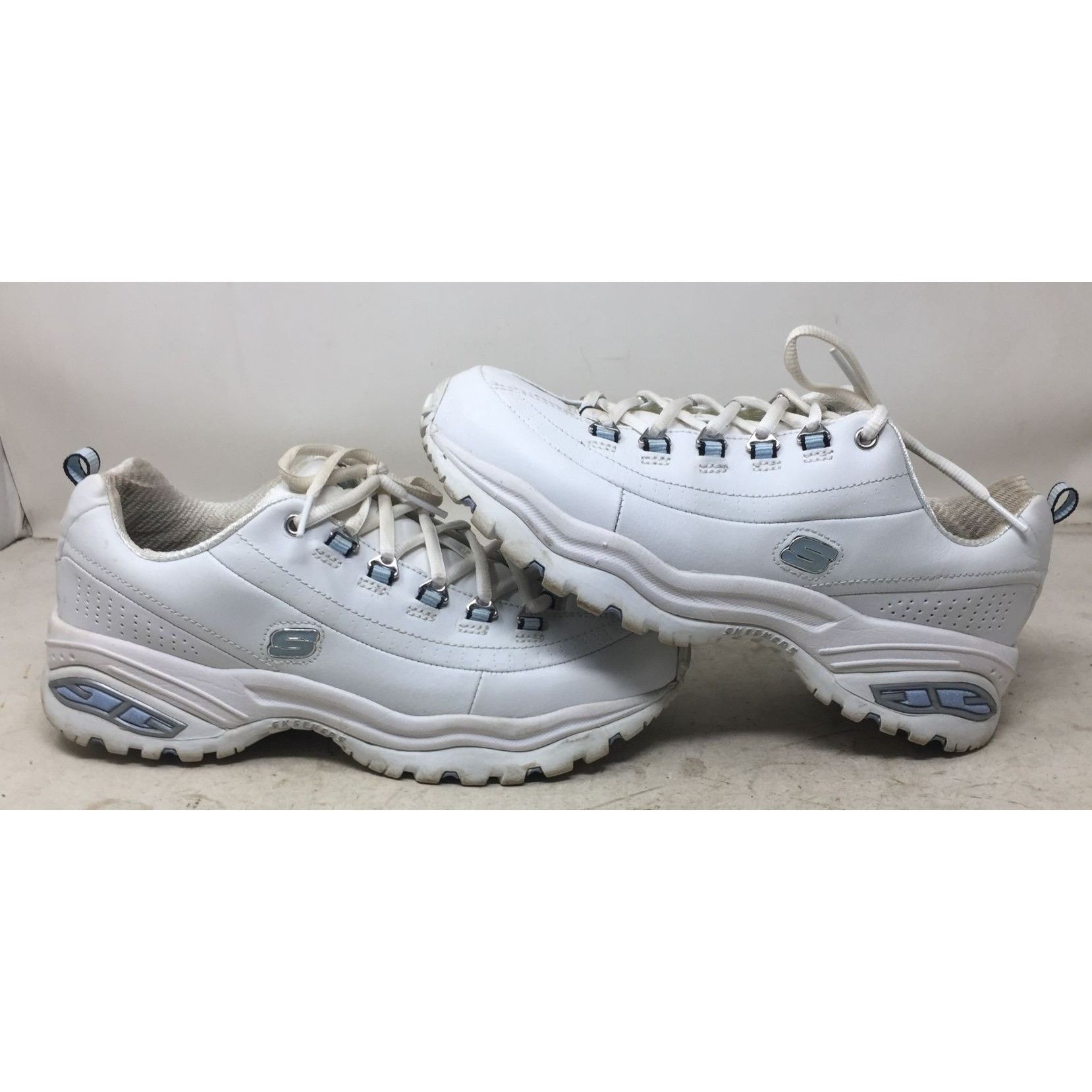 Skechers premium white sales