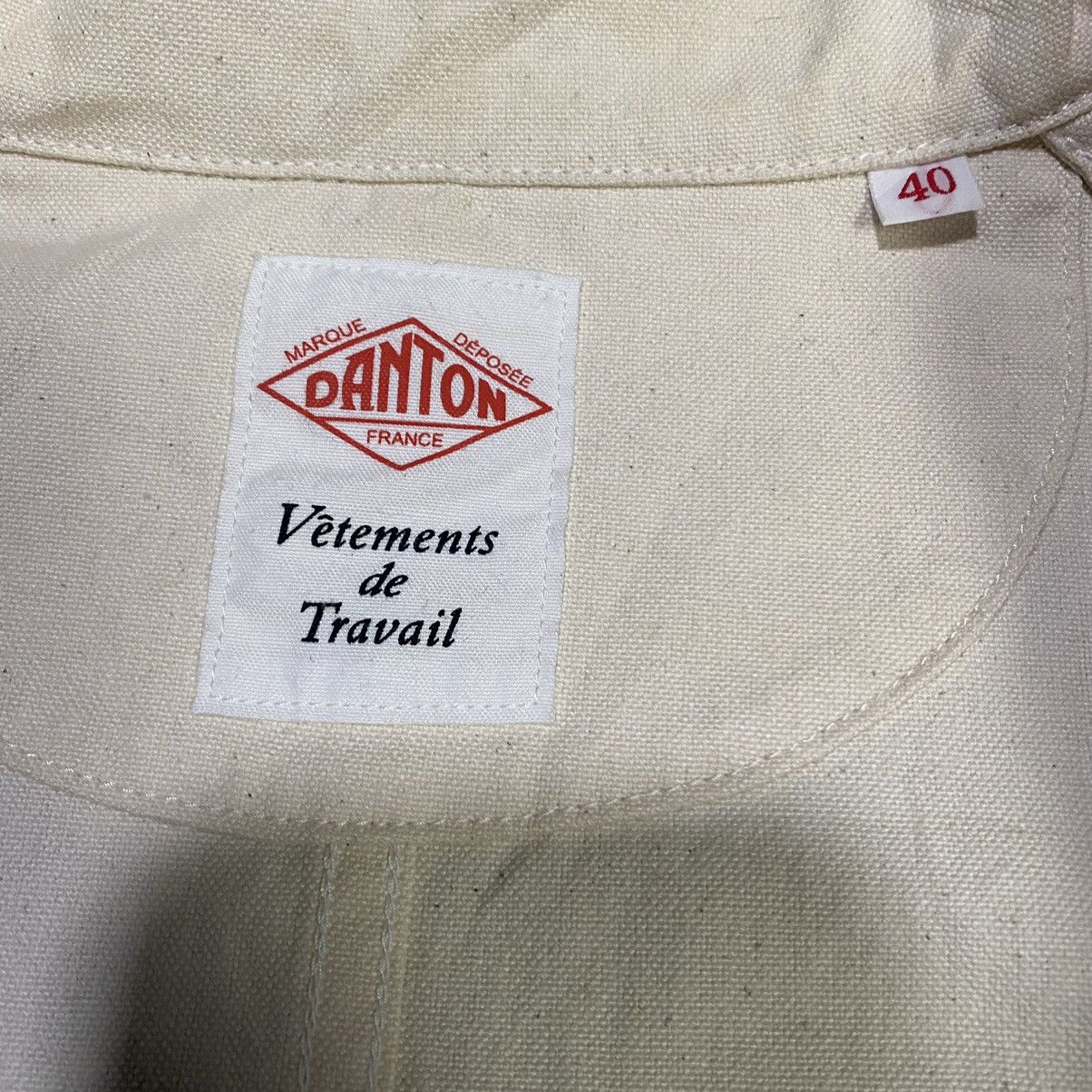 Danton Vtg Danton Vetements De Travail Chore Jacket Size US M / EU 48-50 / 2 - 13 Thumbnail