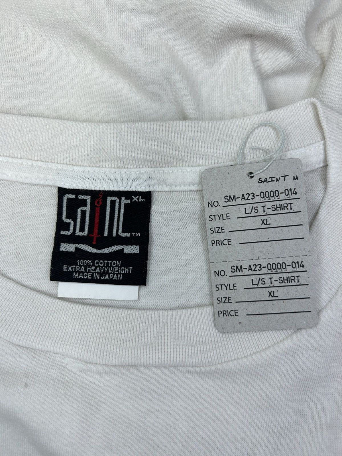 Saint Michael SAINT MICHAEL LOVE L/S TEE Size US XL / EU 56 / 4 - 3 Thumbnail