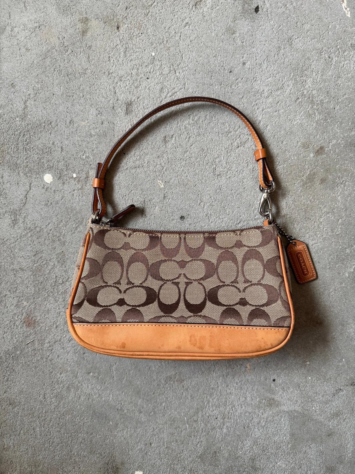 Coach Coach Y2K Demi Shoulder Bag Tan Size ONE SIZE - 1 Thumbnail