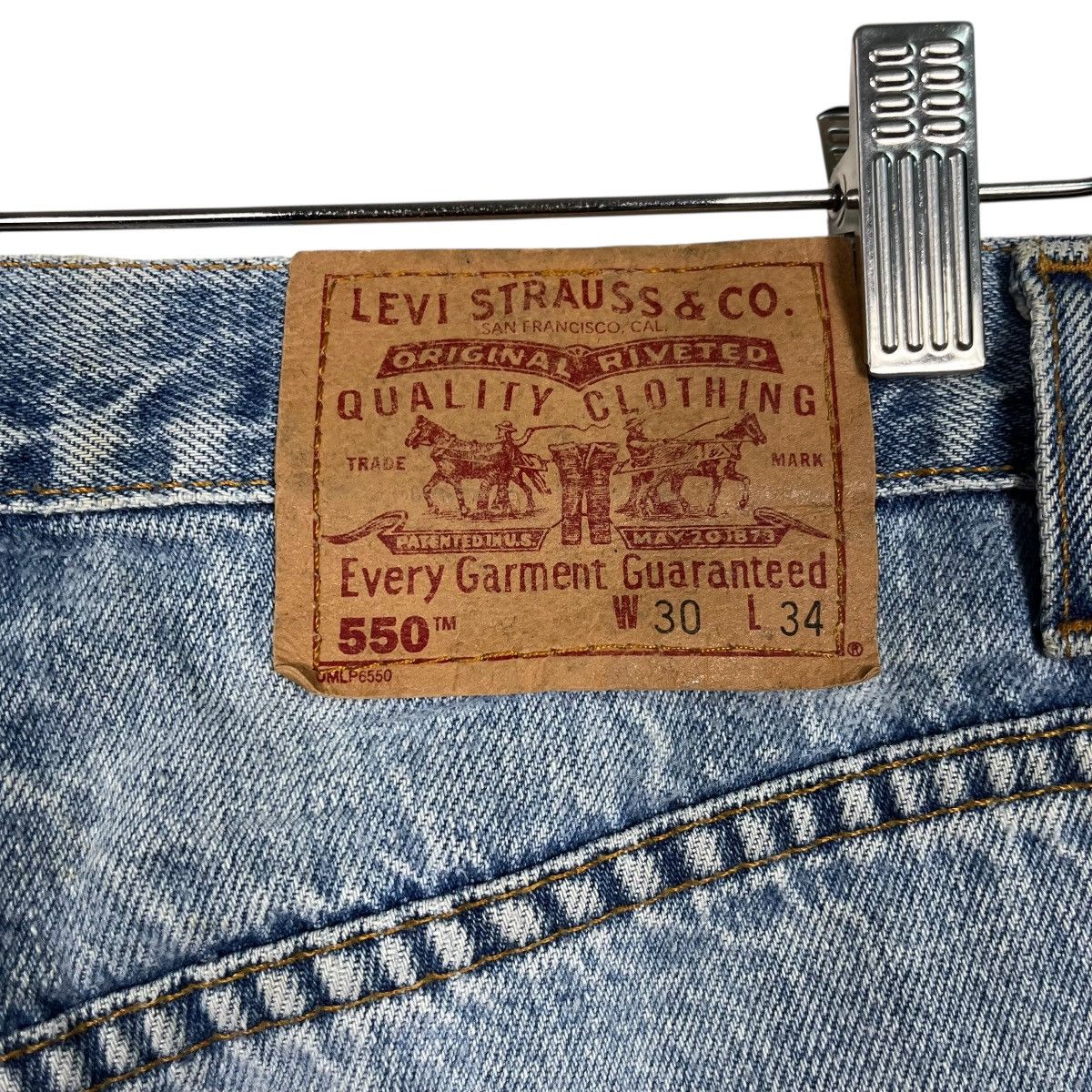 Levi's Vintage Levis Lot 550 Denim Jeans Size US 30 / EU 46 - 11 Thumbnail