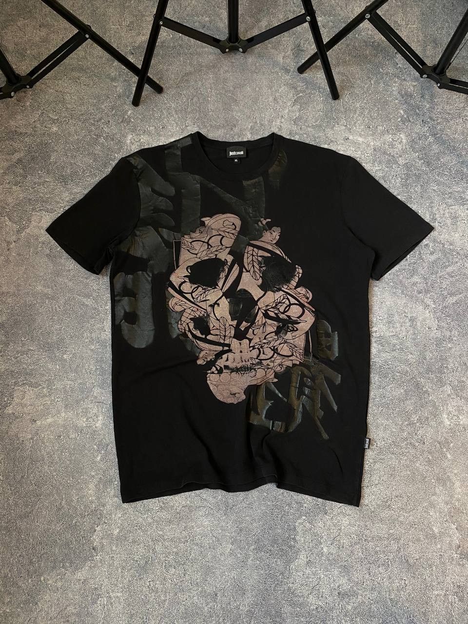 Japanese Brand × Just Cavalli × Vintage VINTAGE Y2K JUST CAVALLI AMAZING JAPANESE STYLE T SHIRT Size US XL / EU 56 / 4 - 1 Thumbnail
