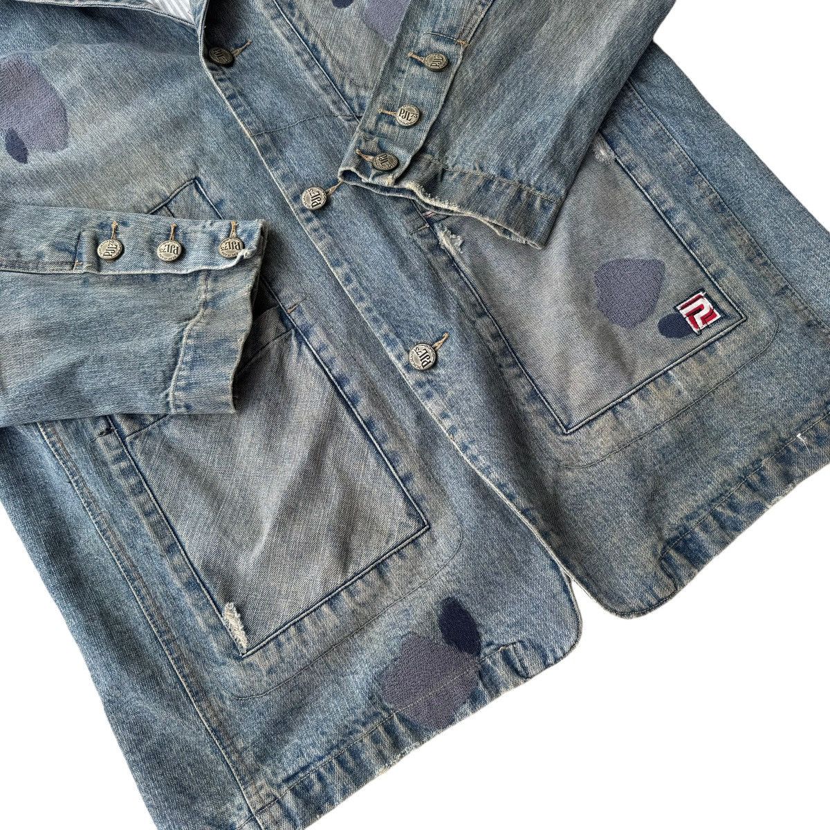 Evisu × Pepe Jeans Y2K Pepe Jeans Denim Blazer Jean Coat Vintage HipHop Trucker Size US XXL / EU 58 / 5 - 3 Thumbnail