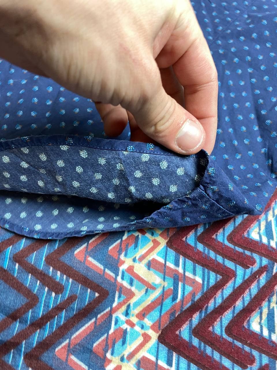 Simon Carter × Vintage Simon Carter Cotton Long Sleeve Shirt Print Size US L / EU 52-54 / 3 - 7 Thumbnail