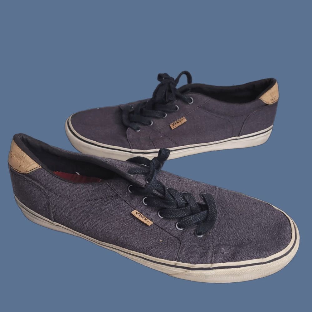 Vans Vans Shoes Mens 11.5 Gray Low Top Classic Skate Bamboo Size US L / EU 52-54 / 3 - 1 Thumbnail