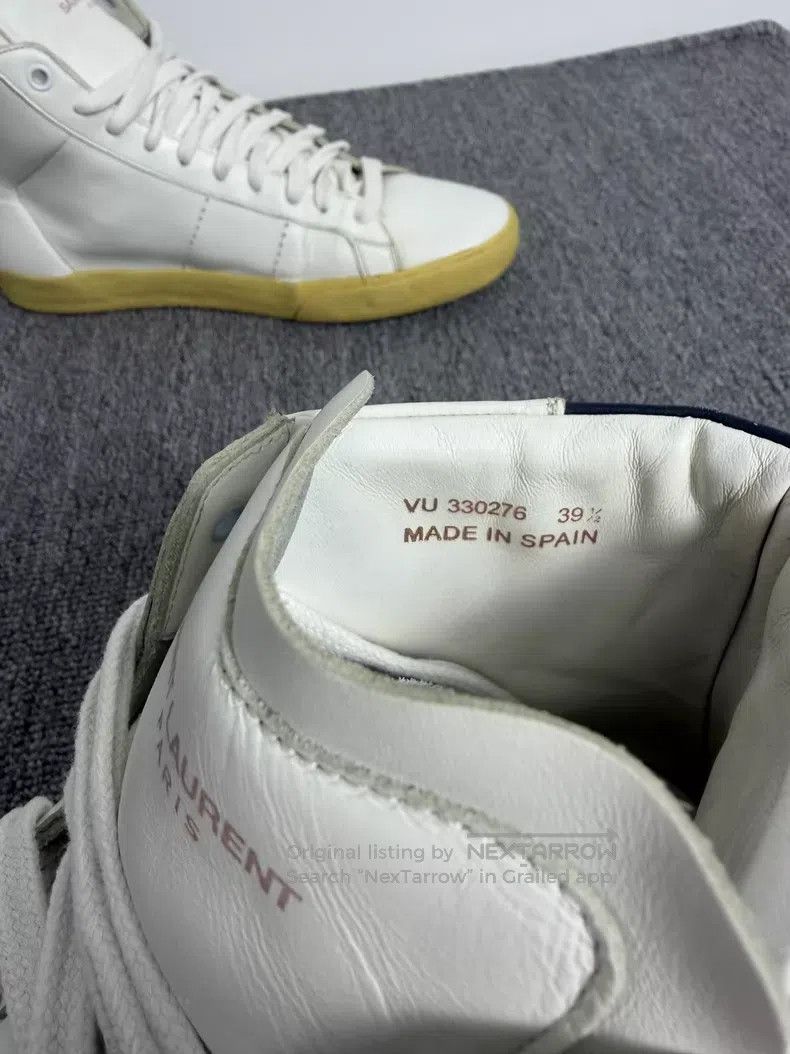 Saint Laurent Paris Saint Laurent Paris Original Year Black and White Color Bl Size US 6.5 / EU 39-40 - 5 Thumbnail