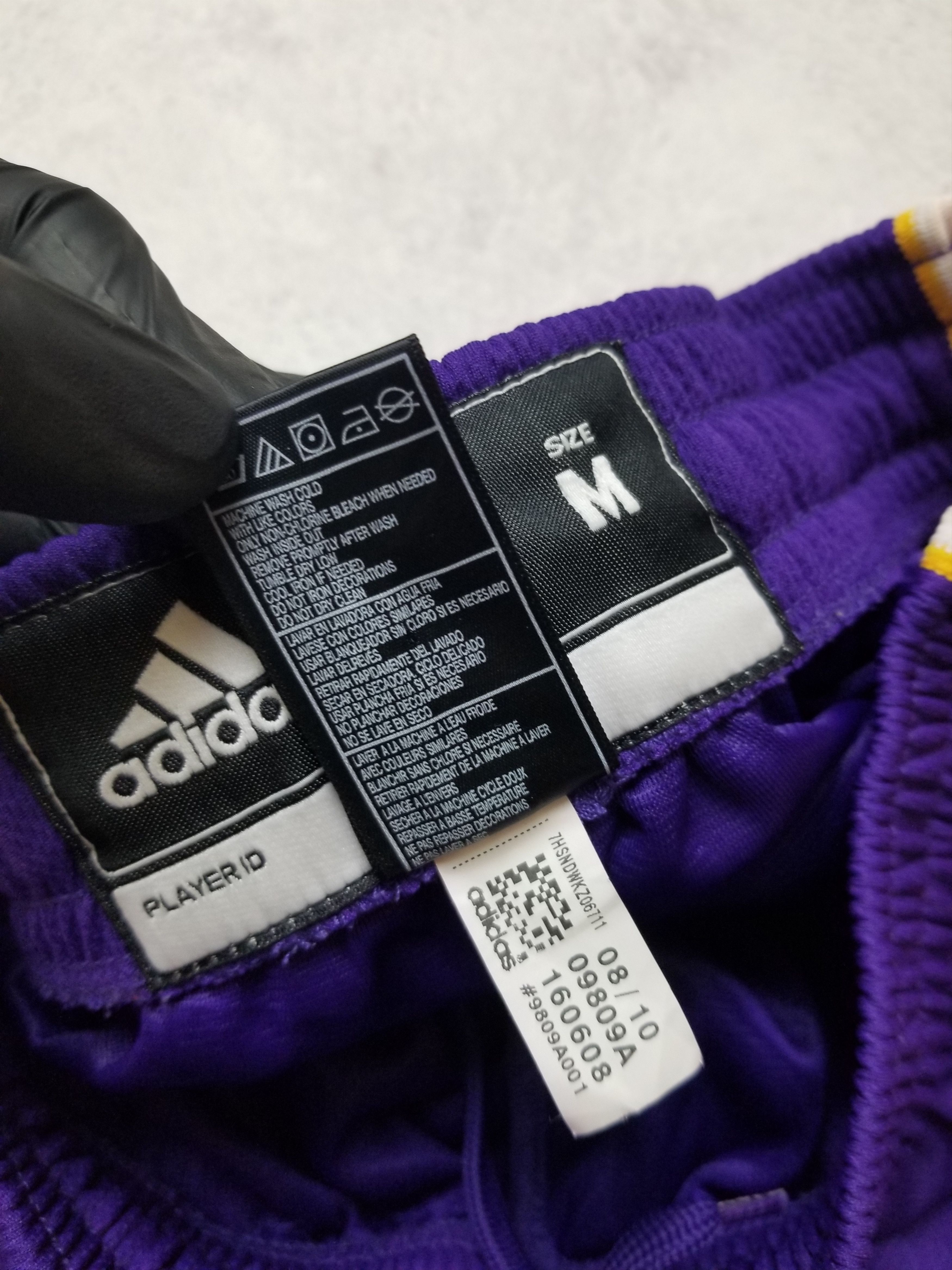 Adidas Los Angeles Lakers Adidas Swingman Shorts Size US 32 / EU 48 - 7 Thumbnail