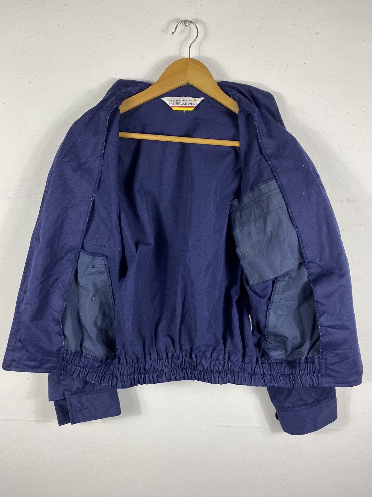 Japanese Brand Workwear Shell The Service Uniform Bomber Button Jacket Size US M / EU 48-50 / 2 - 4 Thumbnail