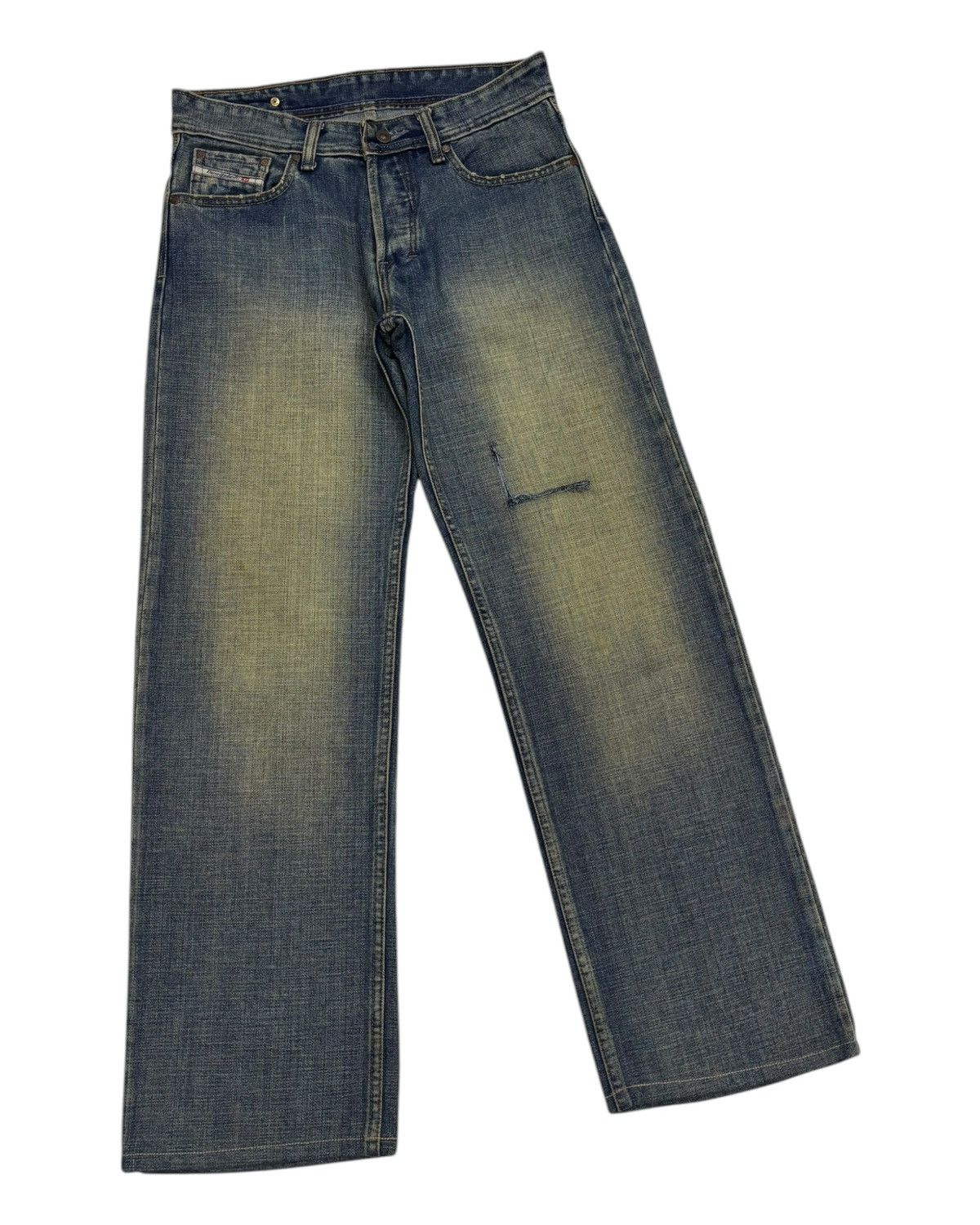Kapital DIESEL RUSTY BAGGY JEANS DISTRESSED DENIM Size US 32 / EU 48 - 3 Thumbnail