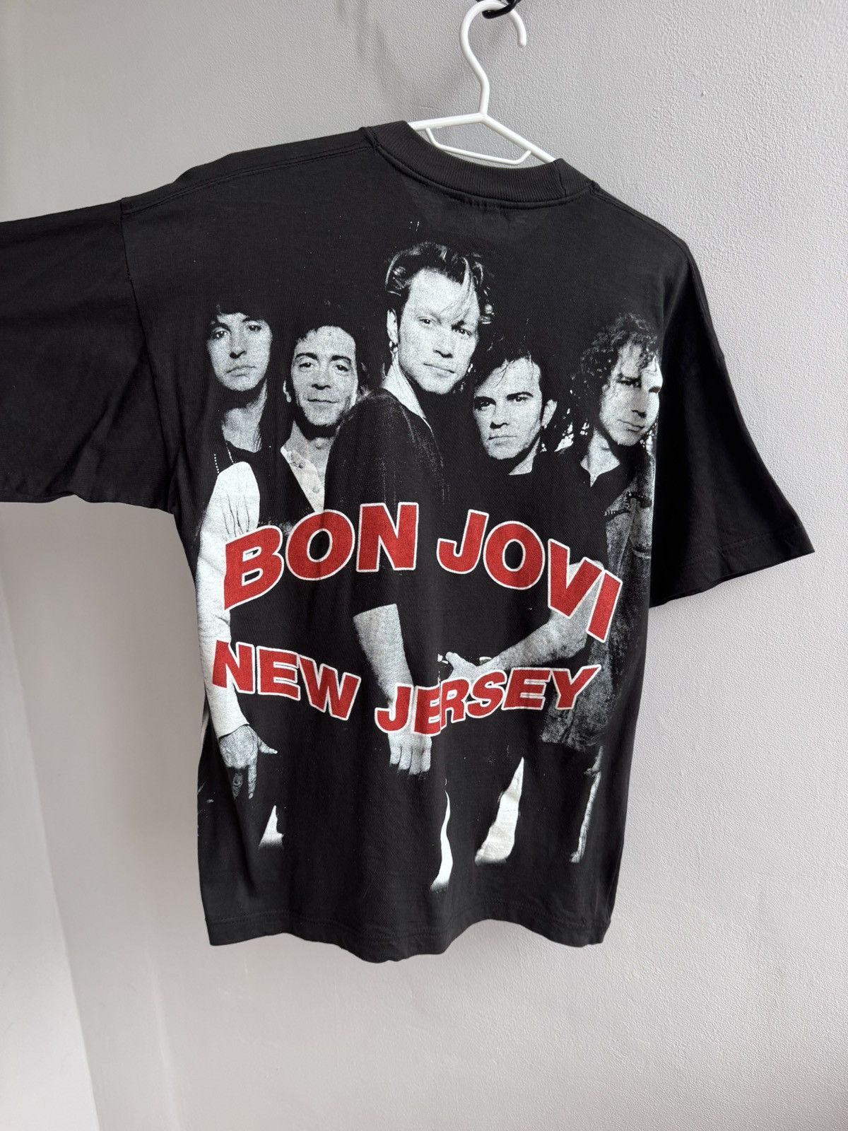 Band Tees Bon Jovi 1999 Vintage 90s Overprinted T Shirt Tee Band Tees Size US M / EU 48-50 / 2 - 9 Thumbnail