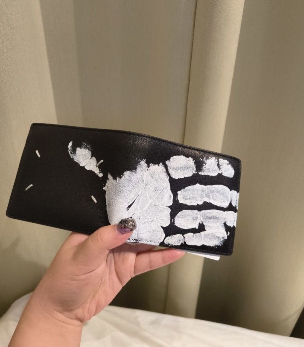 Maison Margiela Maison Margiela Hand Print Bifold Wallet Size ONE SIZE - 5 Thumbnail