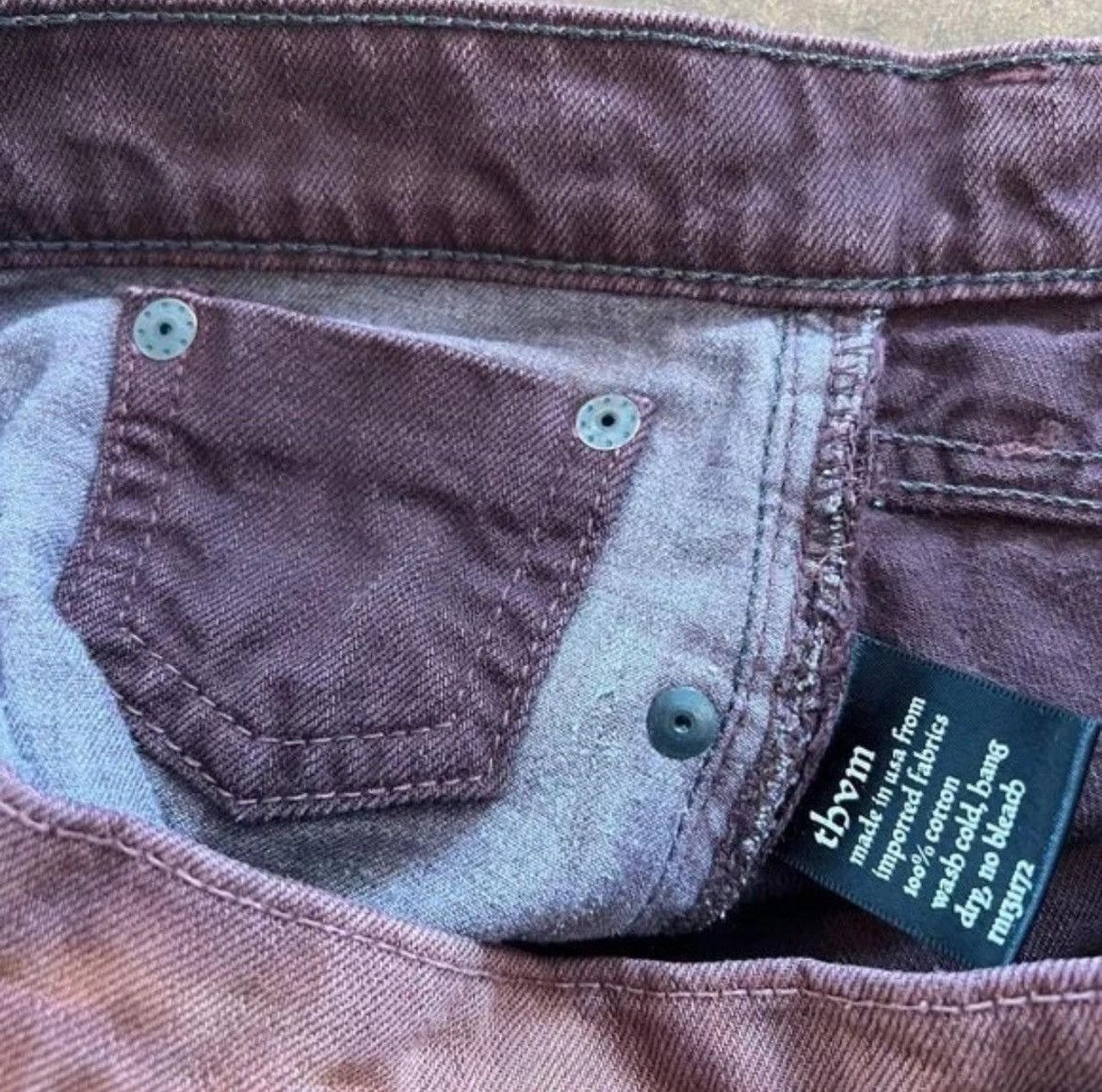 THVM THVM Jeans - Designer Men's 33W Size US 33 - 8 Thumbnail