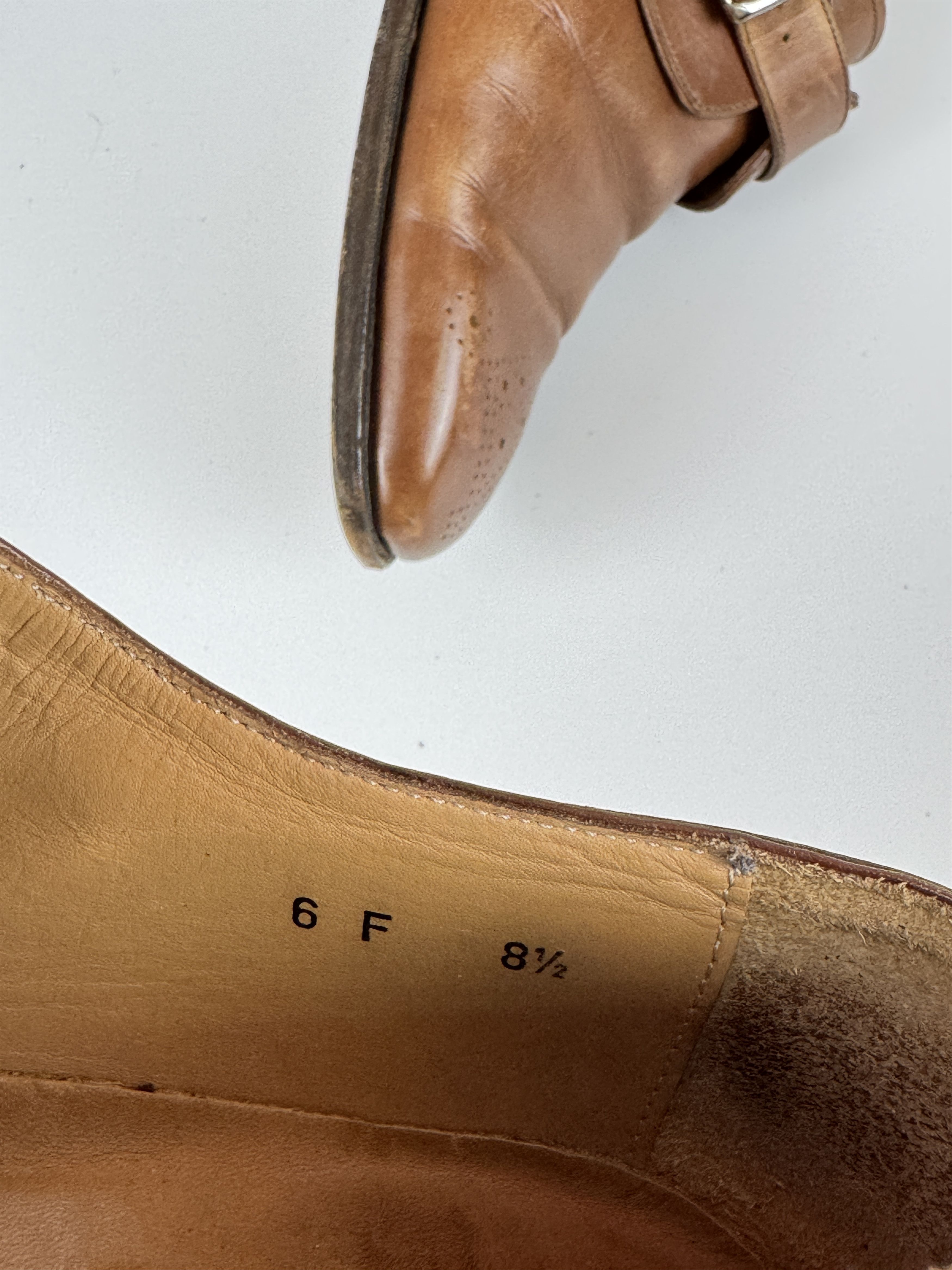 Other Goodyear Welted x Louis Boston Leather Monk Straps Size 8.5 Size US 9.5 / EU 42-43 - 11 Thumbnail