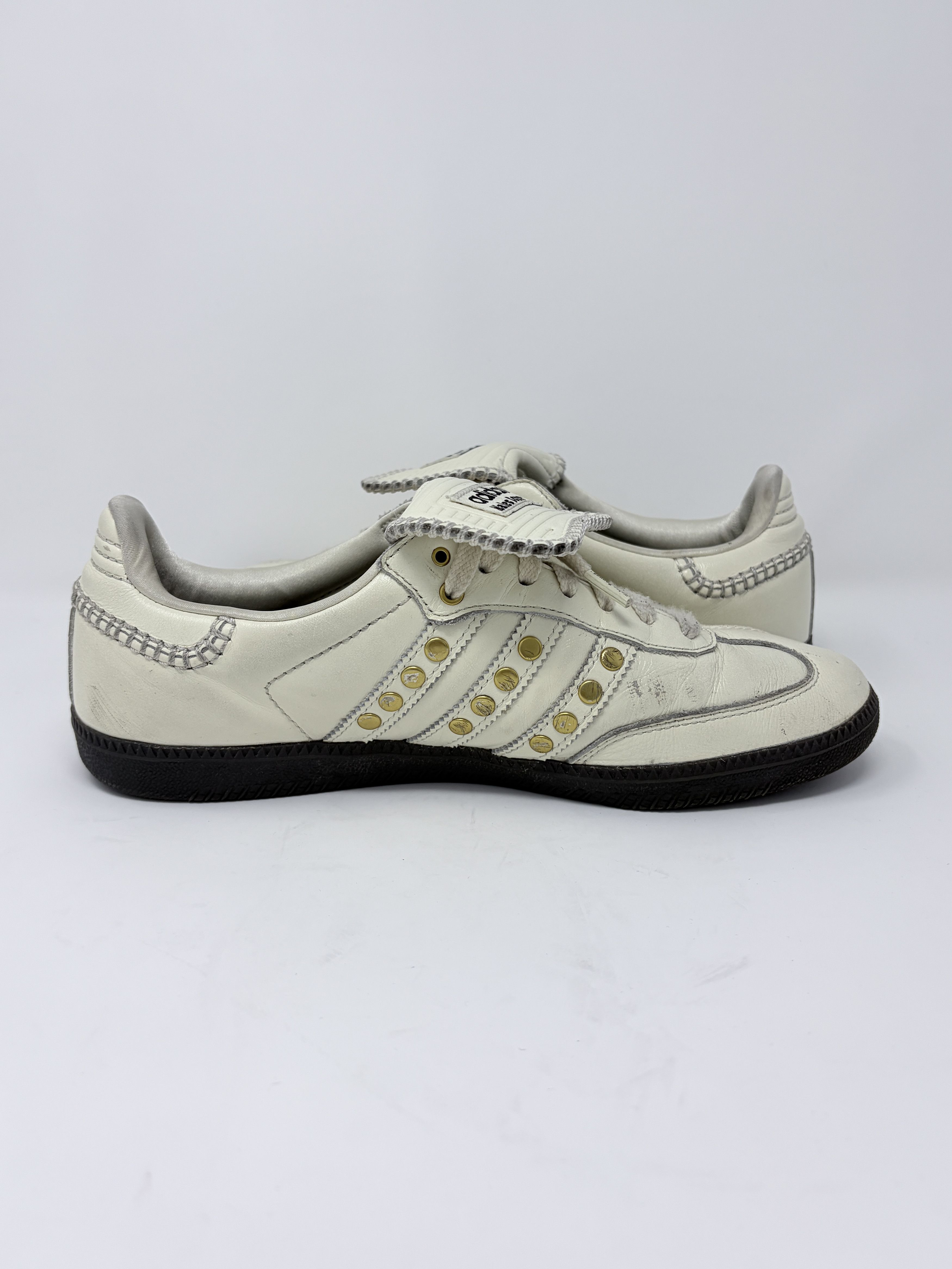 Adidas × Wales Bonner Wales Bonner adidas Samba Studded Cream White 1/750 Size US 9 / EU 42 - 5 Thumbnail