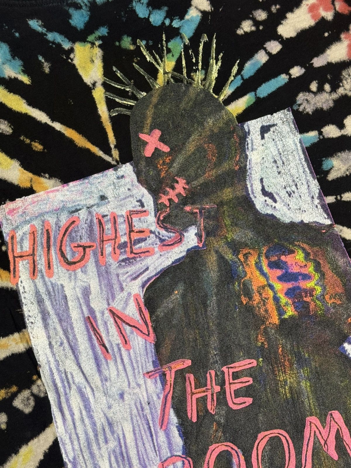 Travis Scott Travis Scott Highest In The Room Tee "Tie-Dye" [L] PREOWNED Size US L / EU 52-54 / 3 - 5 Thumbnail