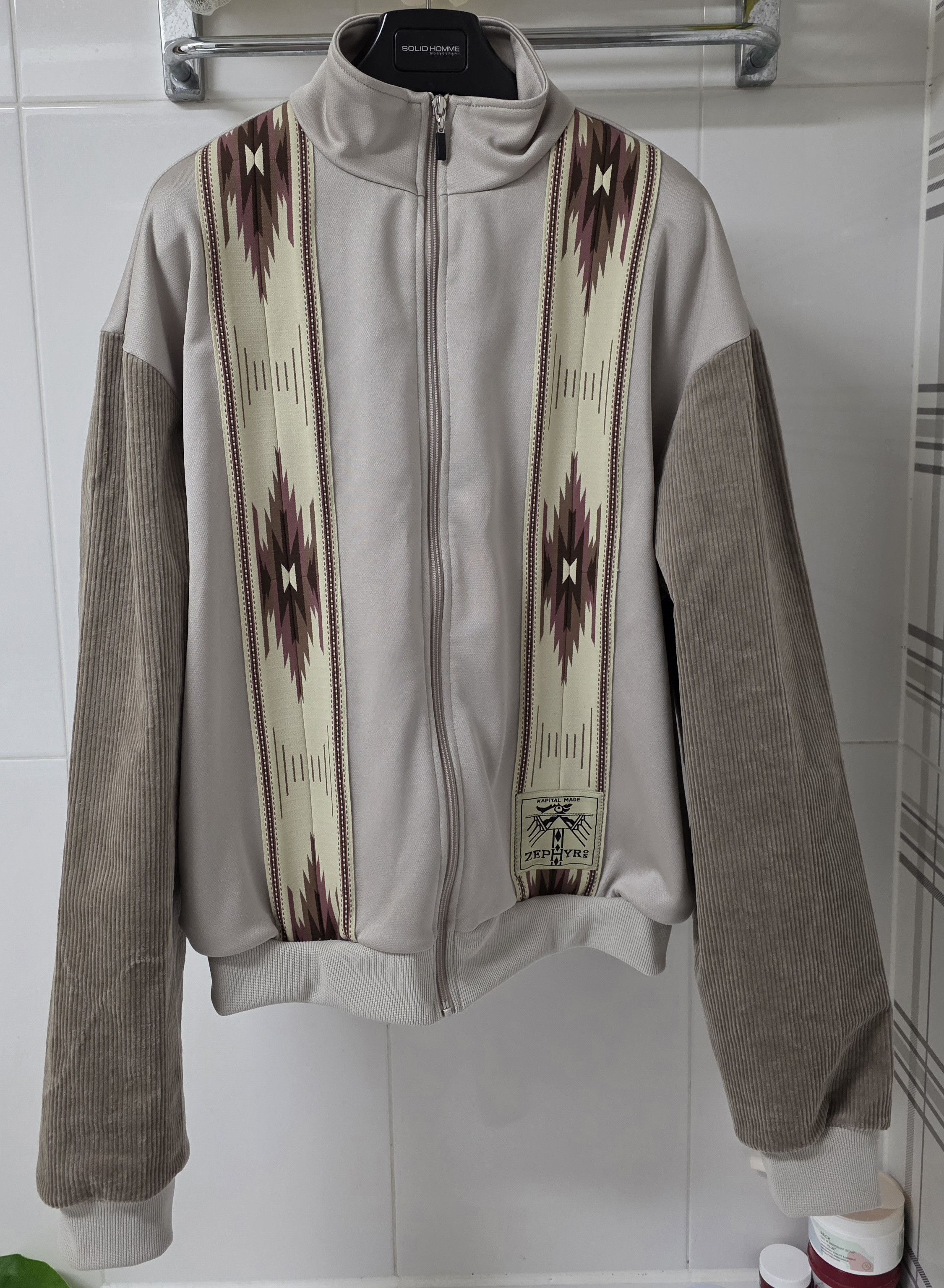 Kapital Kapital Smooth Jersey Kochi & Zephyr Track Jacket Size US XL / EU 56 / 4 - 1 Thumbnail