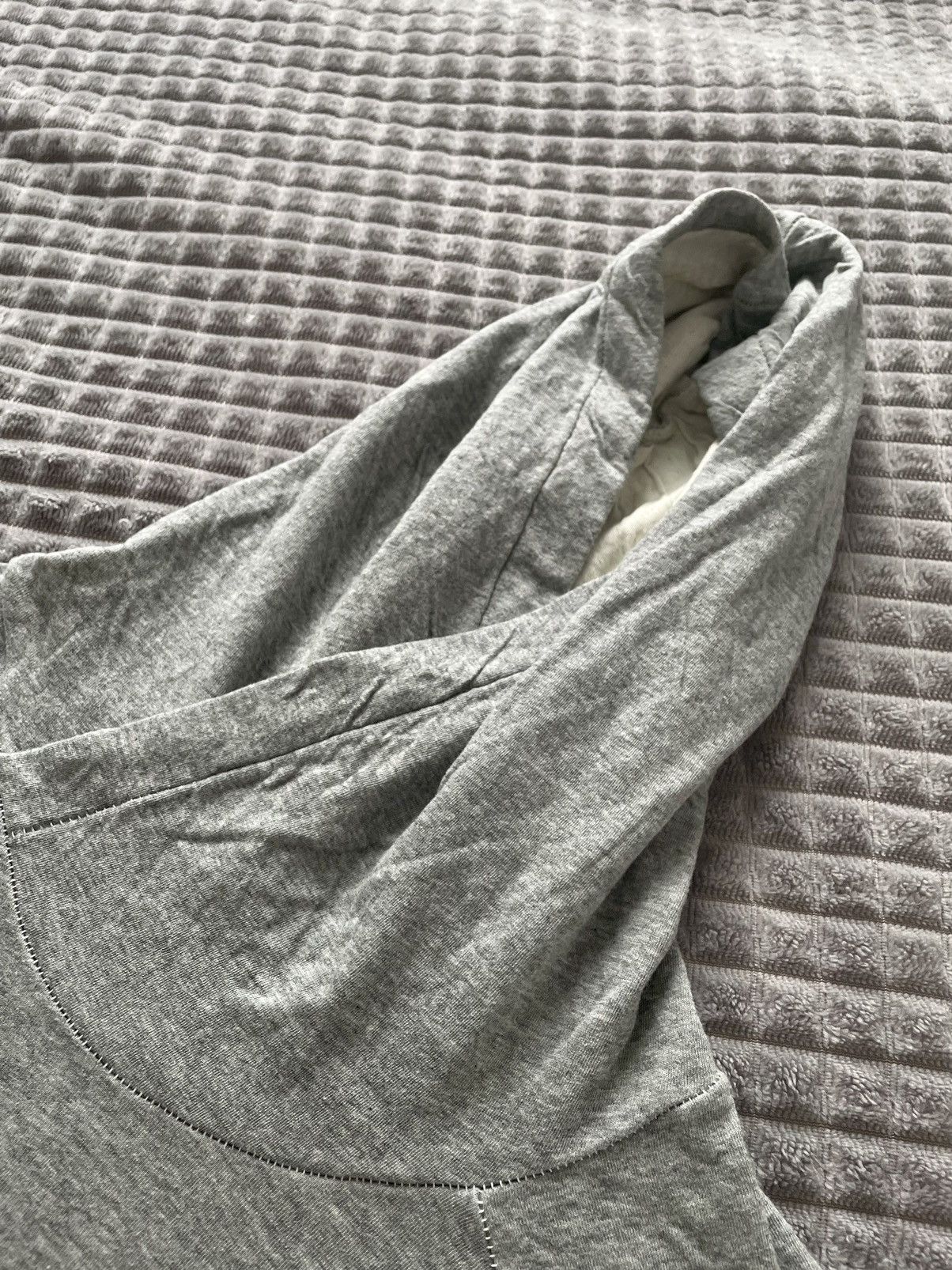 The Viridi-anne The Viridi-Anne Double Layered 3/4 Sleeves Hoodie Sweatshirt Size US XL / EU 56 / 4 - 8 Thumbnail