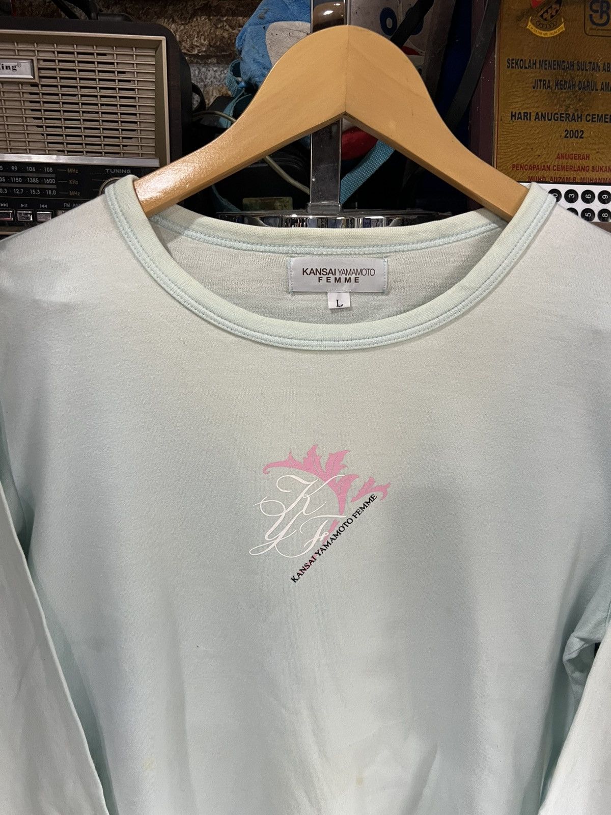 Kansai Yamamoto 🔥Kansai Yamamoto Femme 3q Long Sleeve Size M / US 6-8 / IT 42-44 - 4 Thumbnail