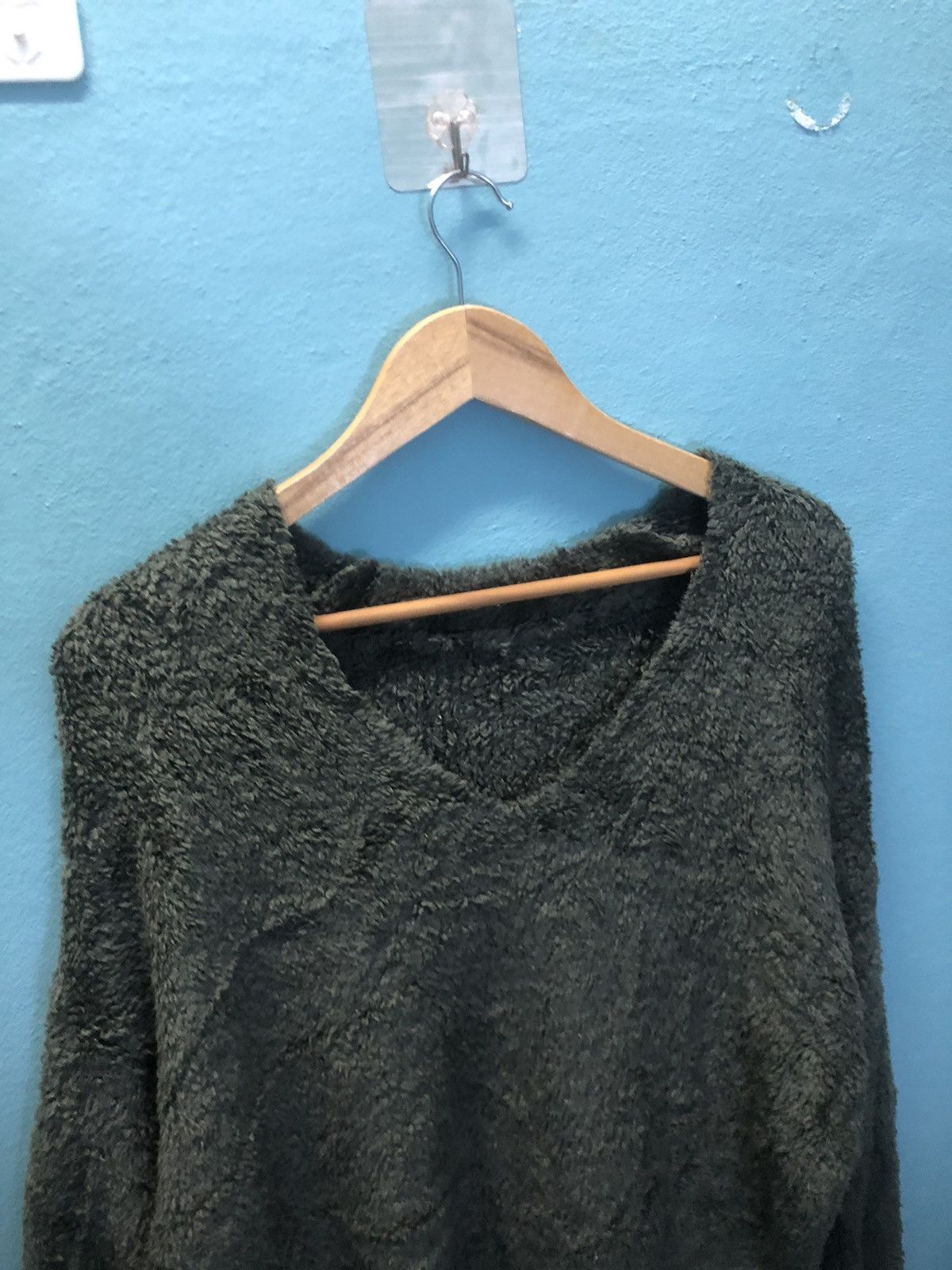 Designer × Japanese Brand × Vintage Ray beams knit fleece sweatshirt Size US L / EU 52-54 / 3 - 2 Thumbnail