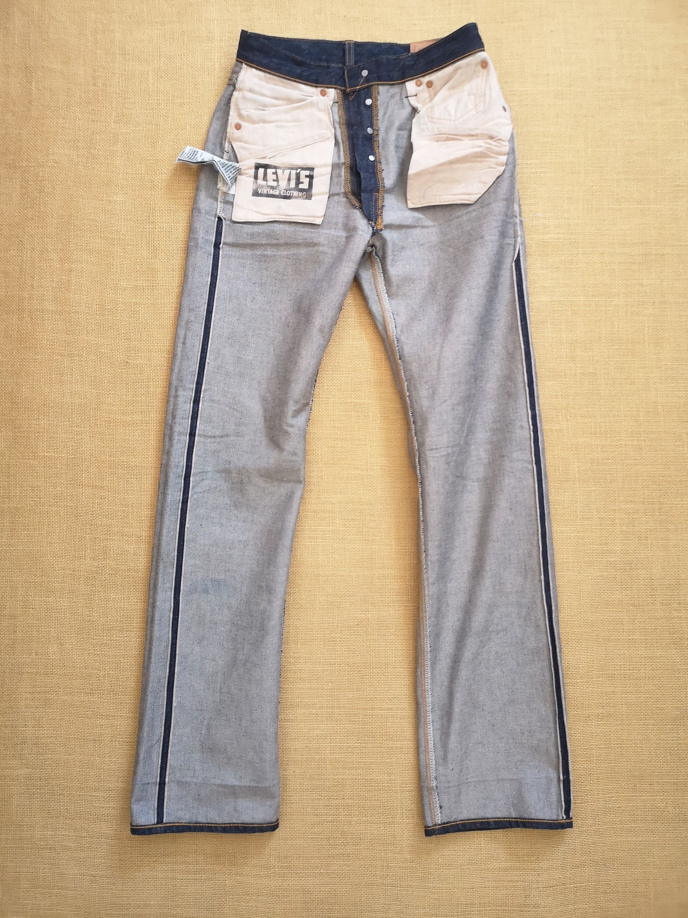 Levi's Vintage Clothing 501xx Jeans - 1947 Repro - Big E Selvedge - Made in USA Size US 28 / EU 44 - 7 Thumbnail