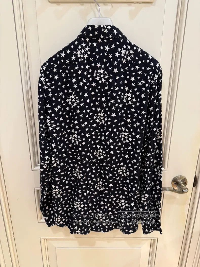 Saint Laurent Paris Saint Laurent Paris Size 39 Classic Star Black Shirt i Size US L / EU 52-54 / 3 - 8 Thumbnail