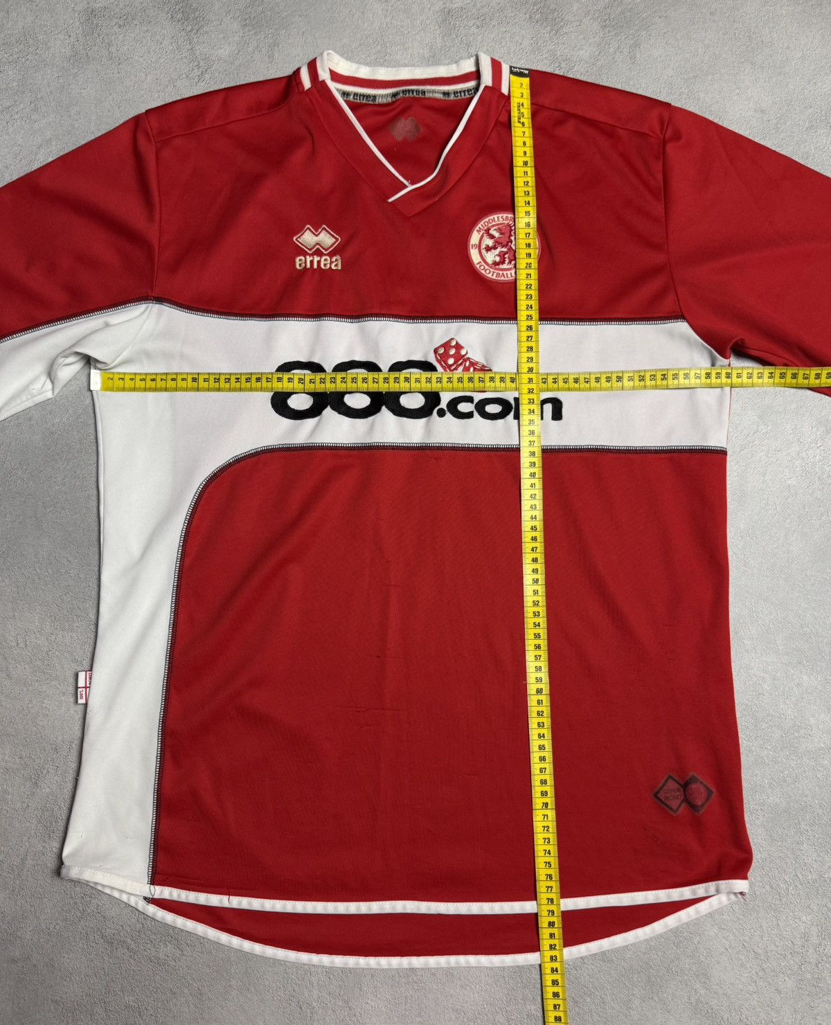 Errea Middlesbrough 2005 2006 Home Shirt Soccer Jersey Errea Size US XL / EU 56 / 4 - 21 Thumbnail